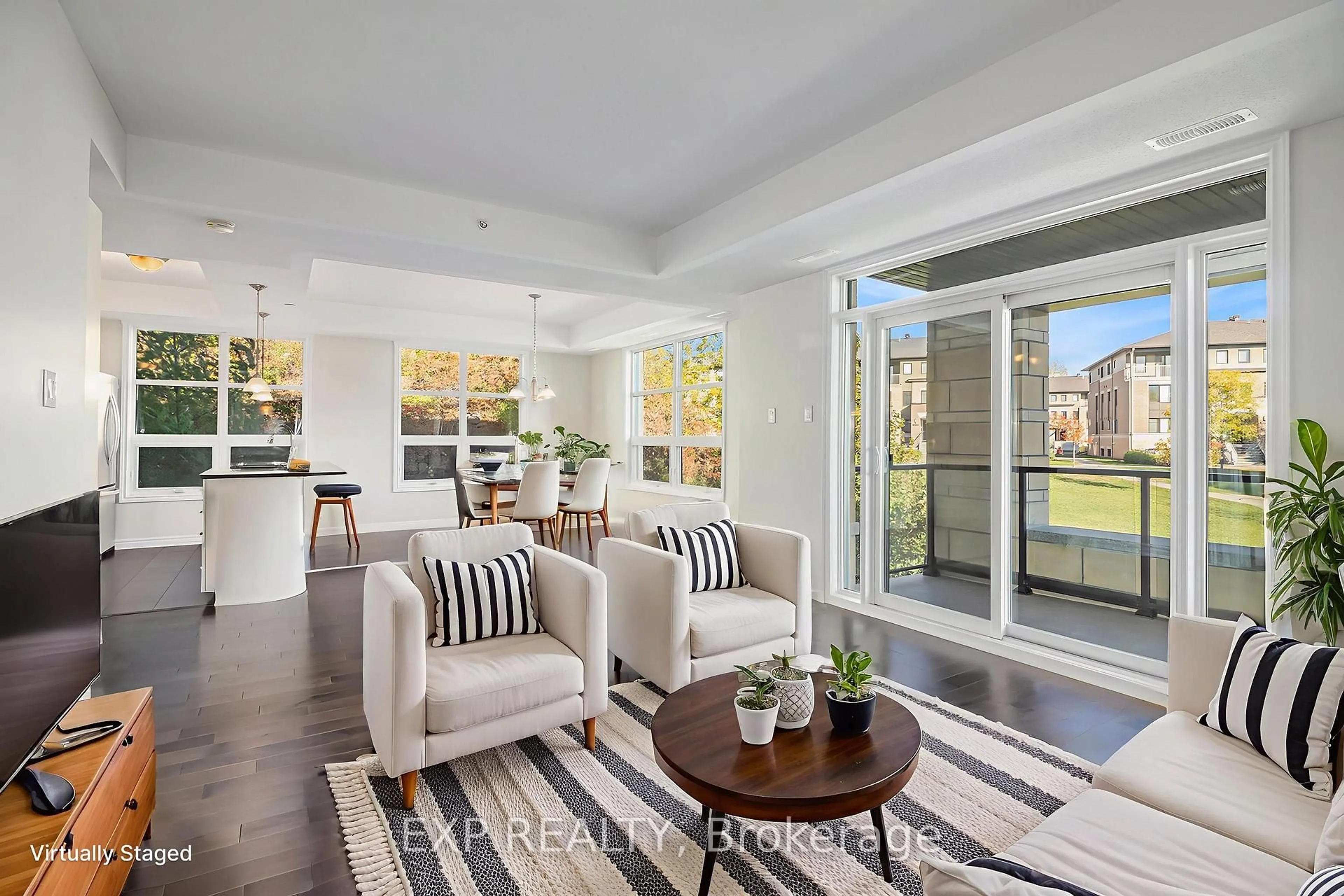 Living room with furniture, unknown for 100 Montblanc Private #205, Ottawa Ontario K1C 0B2