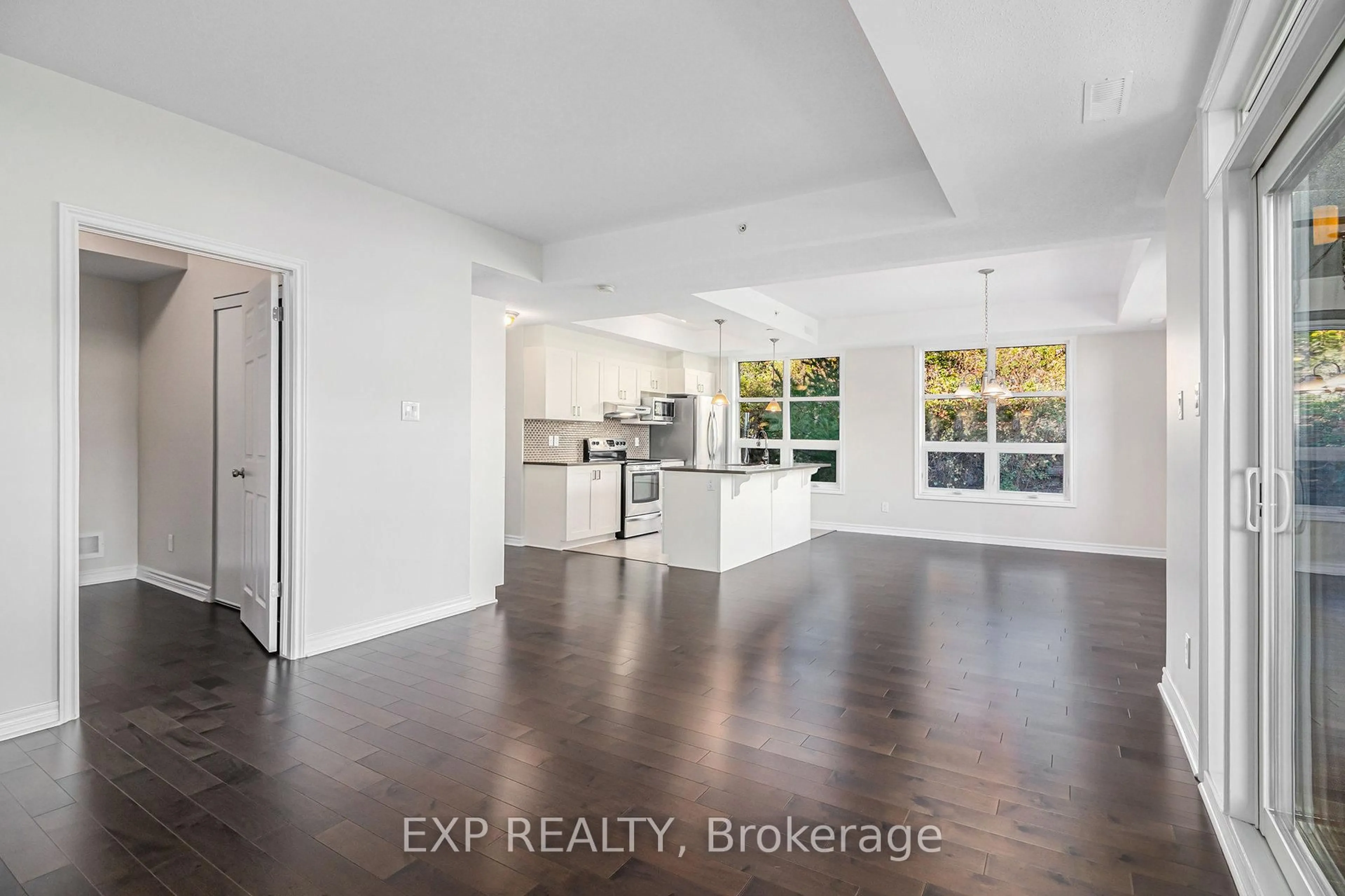 Open concept kitchen, unknown for 100 Montblanc Private #205, Ottawa Ontario K1C 0B2