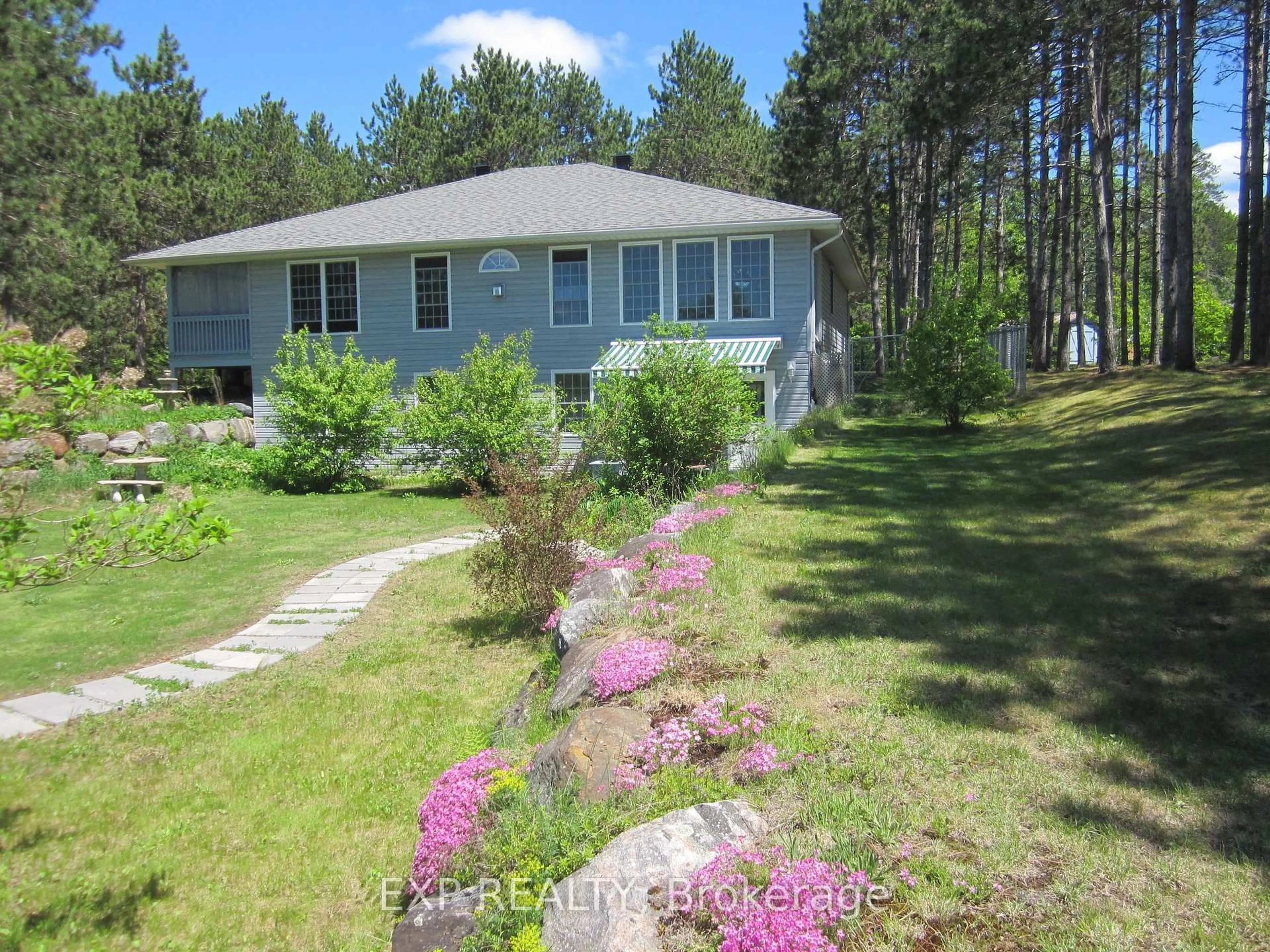 A pic from outside/outdoor area/front of a property/back of a property/a pic from drone, unknown for 10 Cybulski Rd, Barry's Bay Ontario K0J 1B0