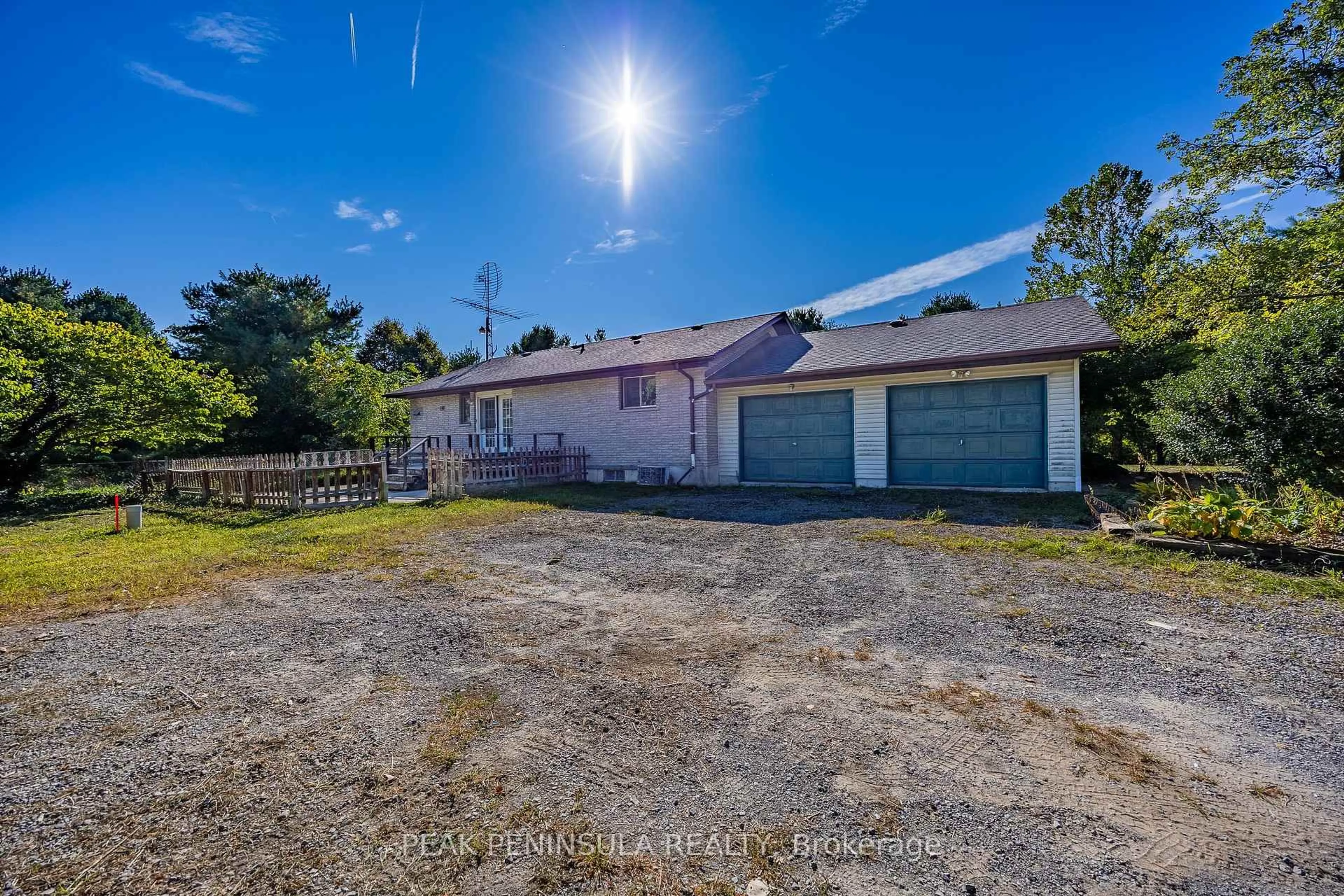 A pic from outside/outdoor area/front of a property/back of a property/a pic from drone, unknown for 10 Troyer Rd, Norfolk Ontario N0E 1X0
