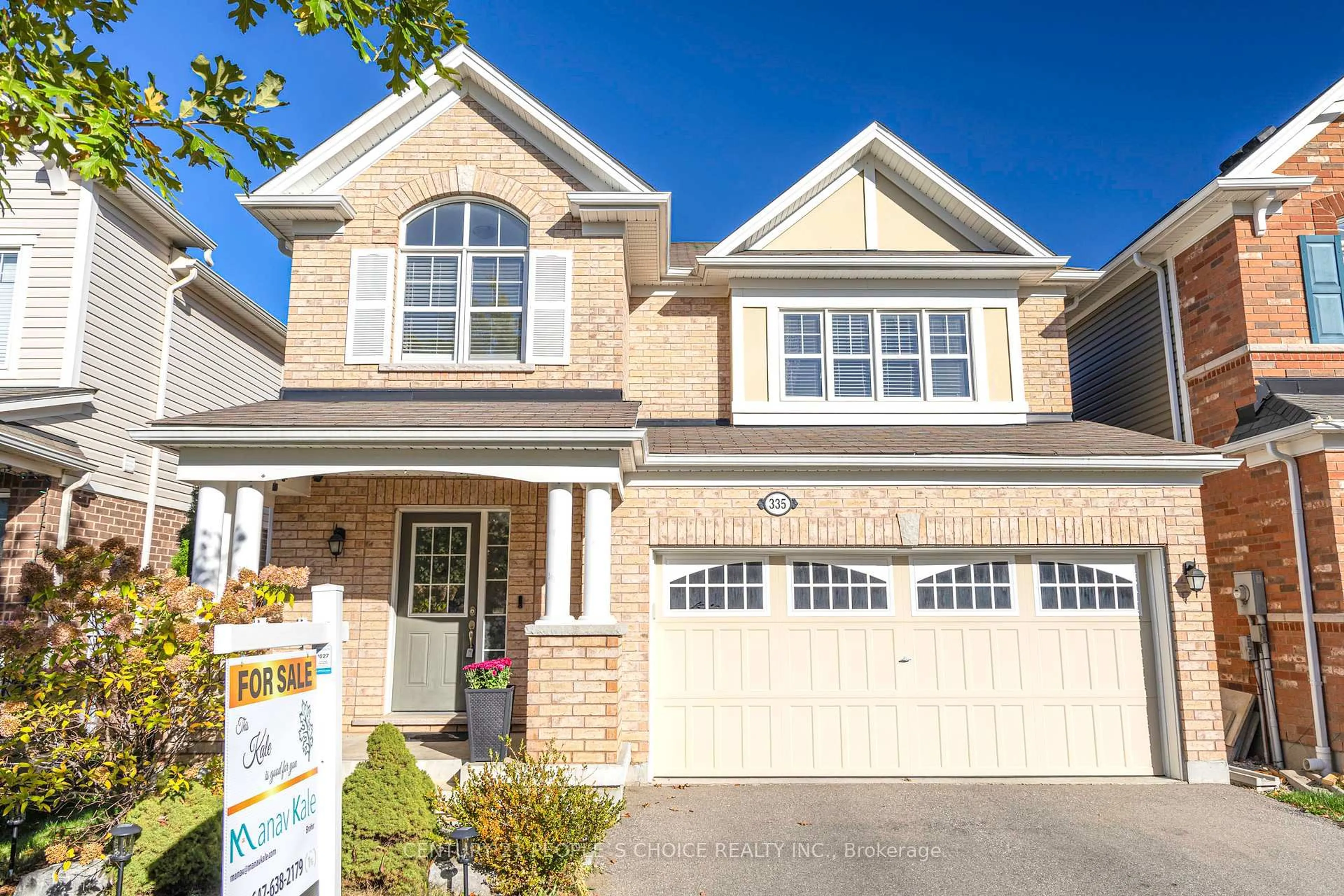 Home with brick exterior material, street for 335 Falling Green Cres, Kitchener Ontario N2R 0G4