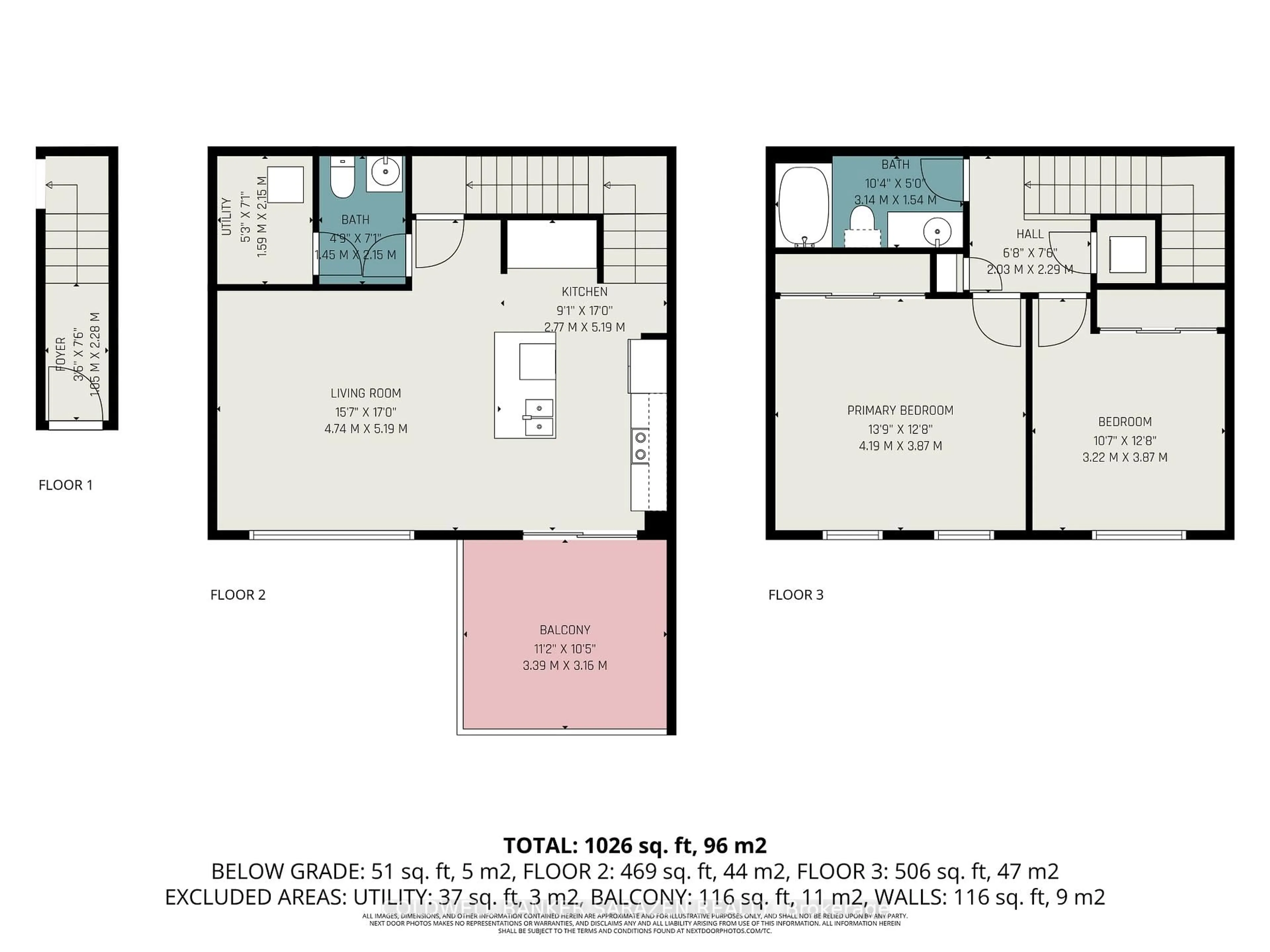 Floor plan for 302 Des Tilleuls Private #B, Ottawa Ontario K4A 1B7