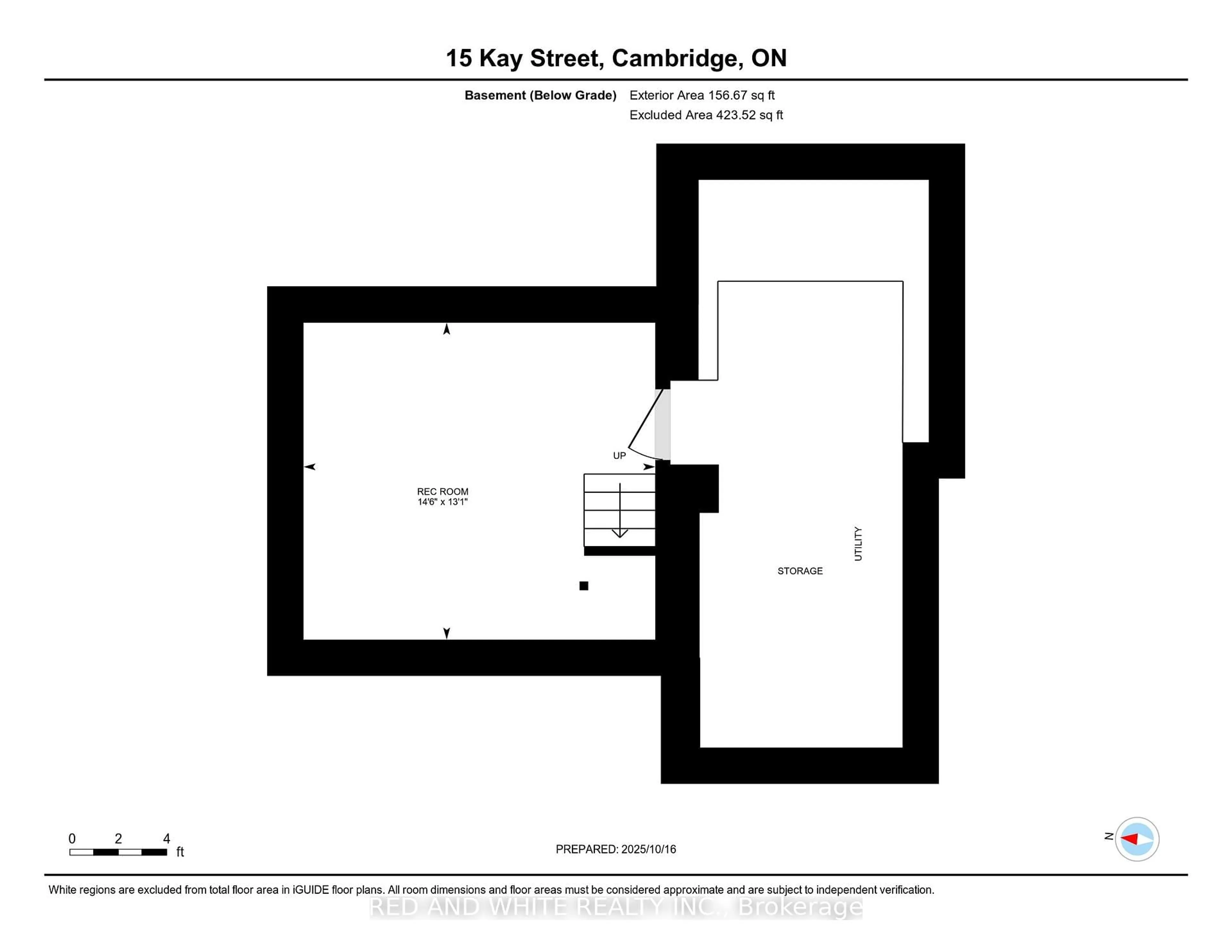Floor plan for 15 Kay St, Cambridge Ontario N1S 2T7