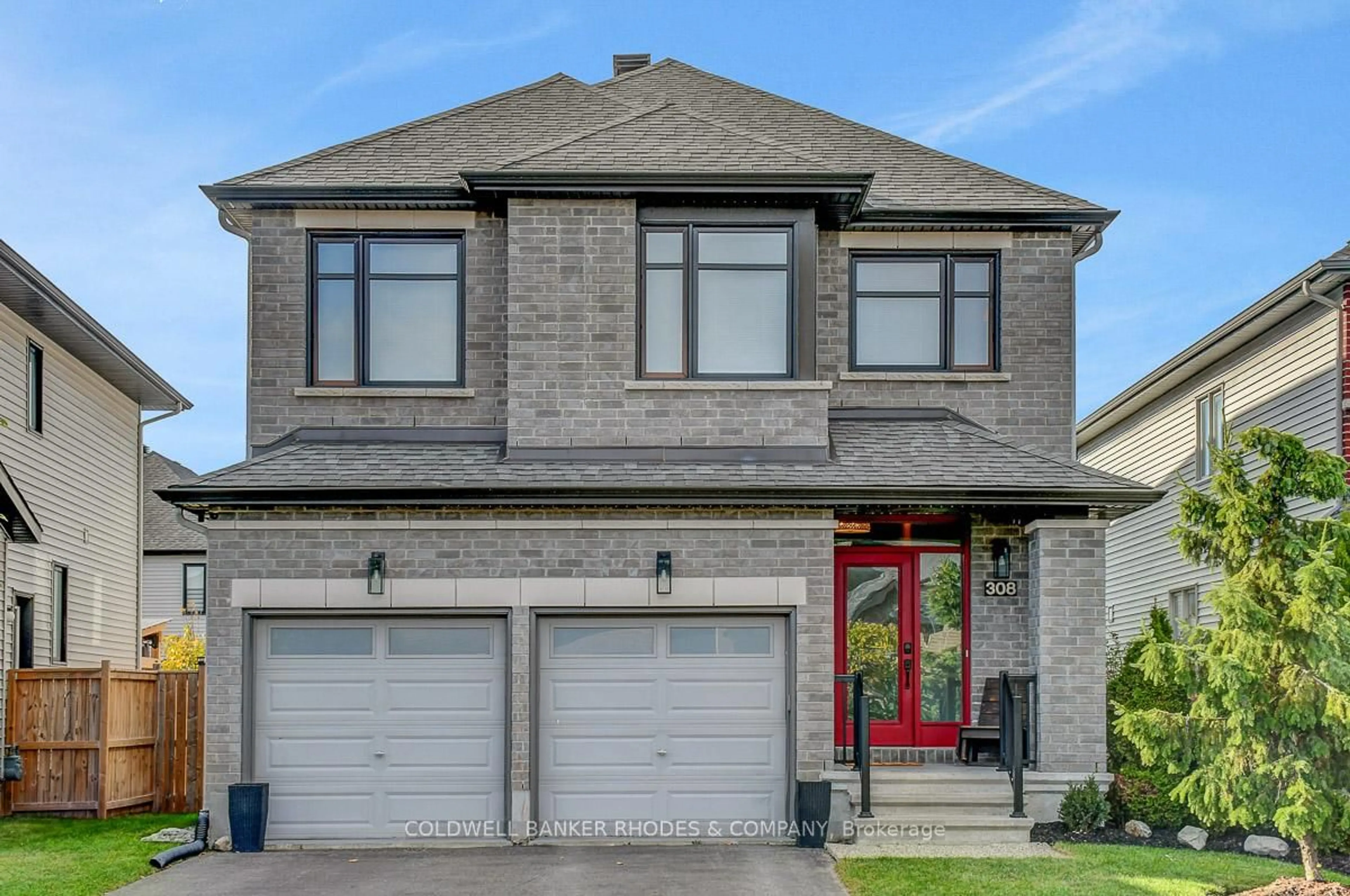 Home with brick exterior material, street for 308 Rosina Way, Ottawa Ontario K4M 0E2
