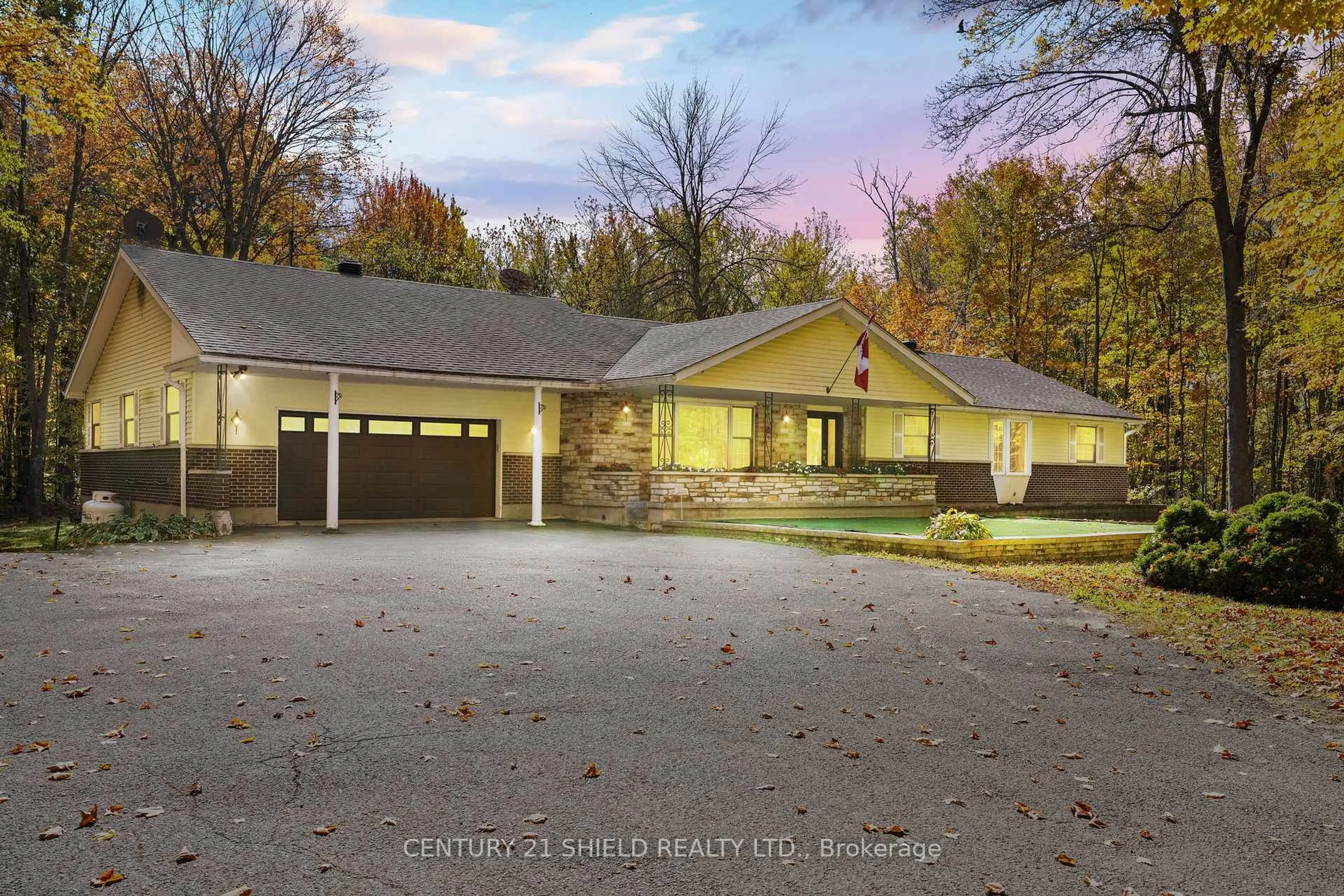 A pic from outside/outdoor area/front of a property/back of a property/a pic from drone, street for 19602 Caber Rd, South Glengarry Ontario K0C 1S0