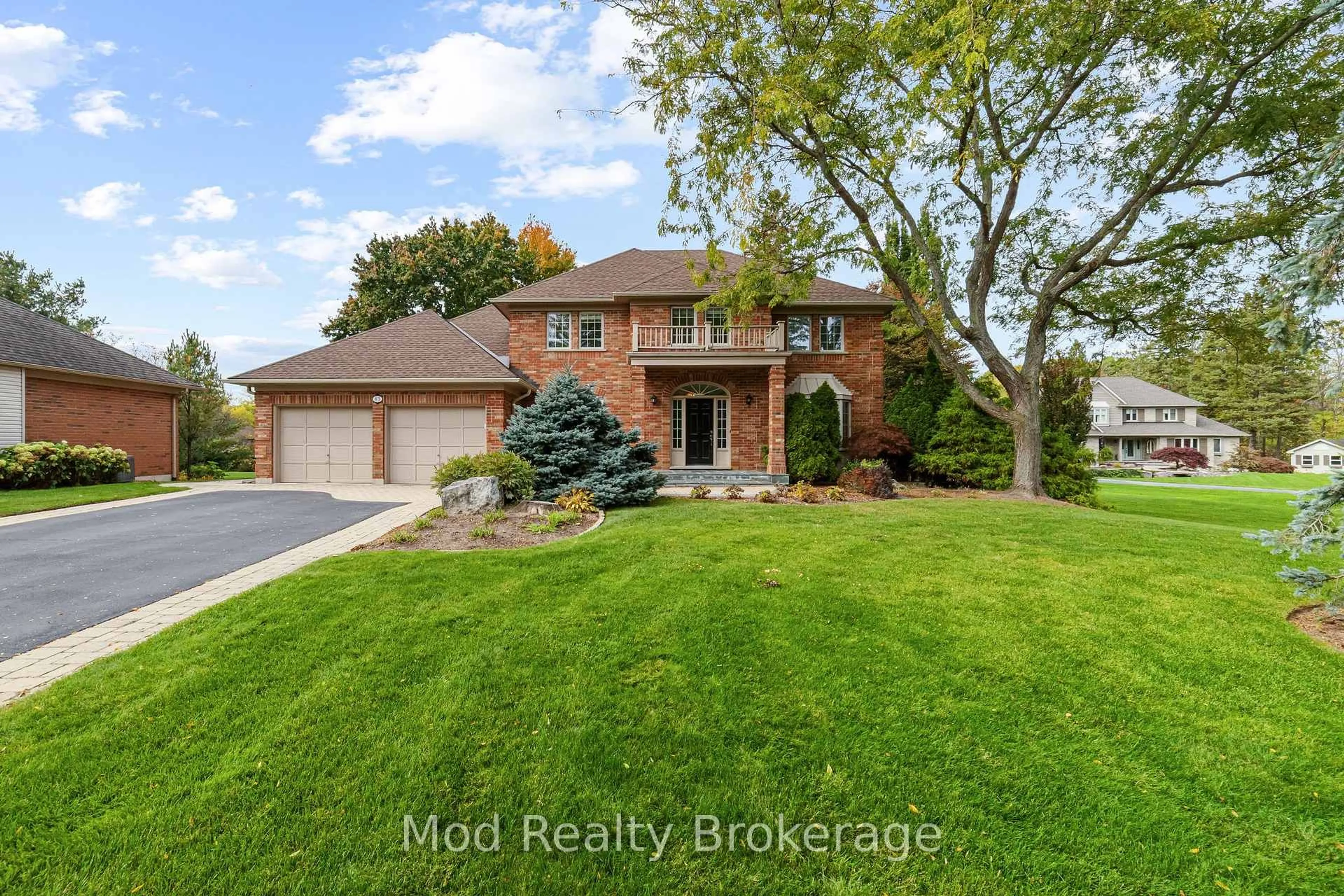 Home with brick exterior material, street for 43 Butterfly Crt, Hamilton Ontario L0R 1H1