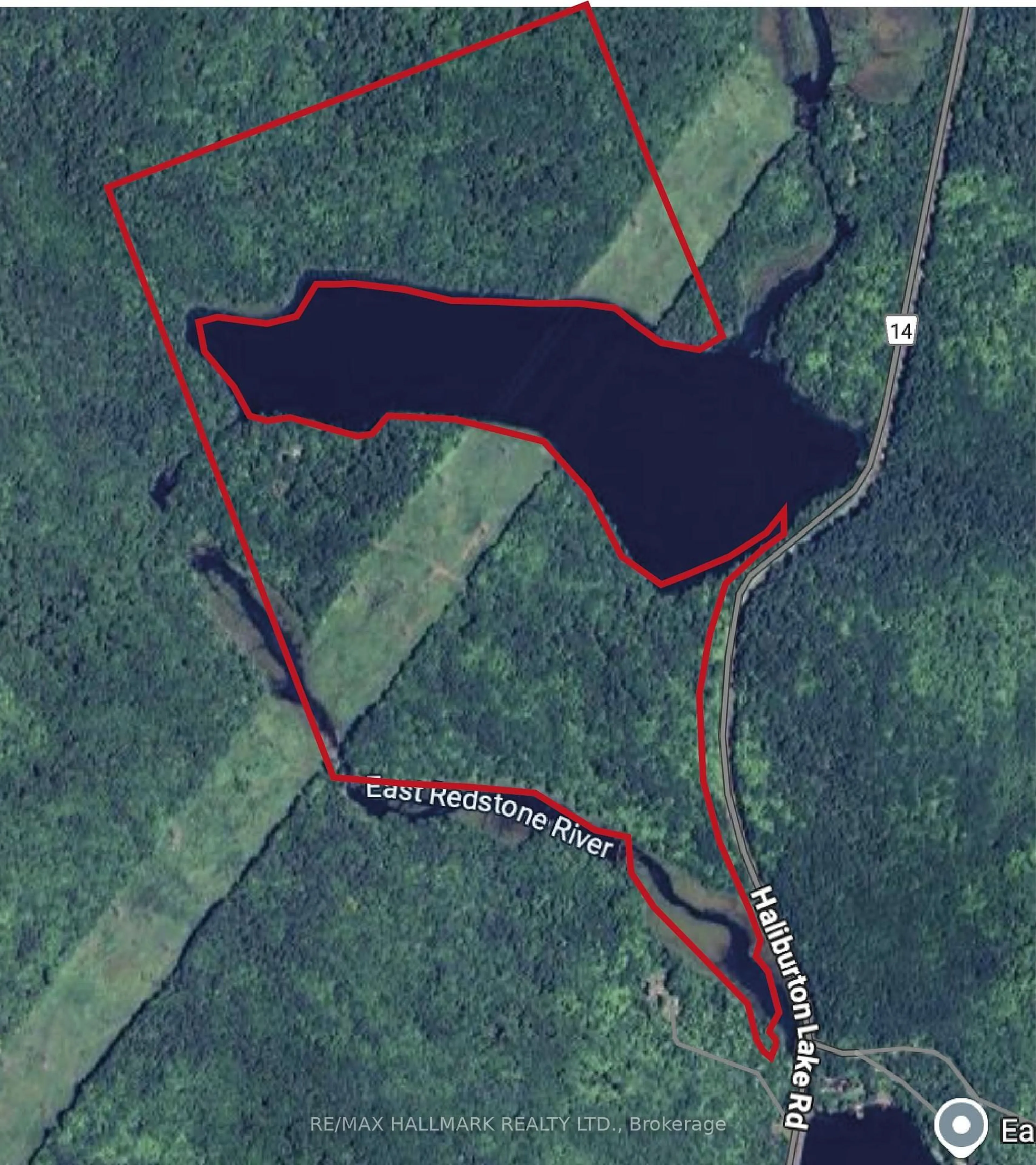 Picture of a map for 3517 Haliburton Lake Rd, Dysart et al Ontario K0M 1S0