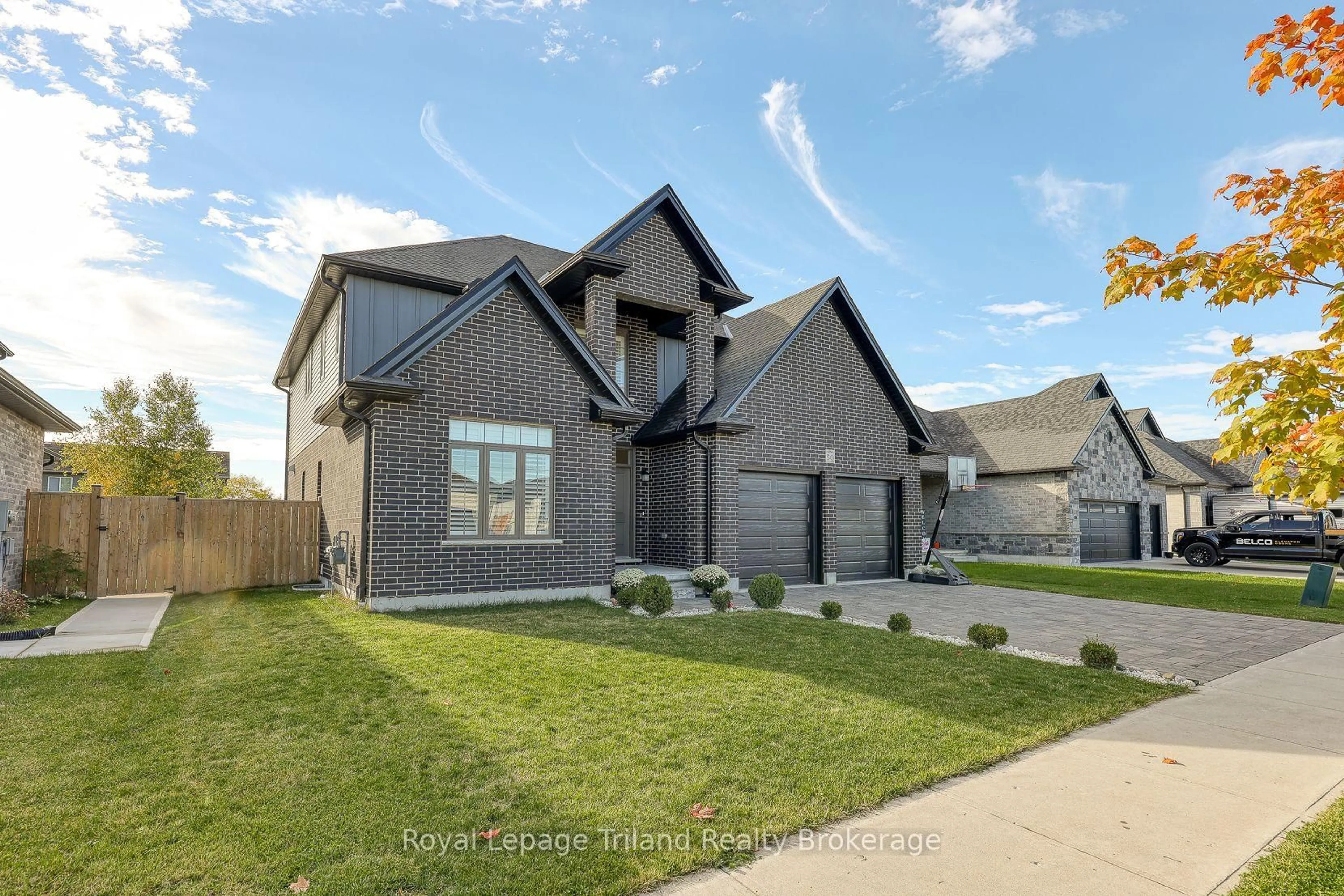 Home with brick exterior material, street for 50 Thames Springs Cres, Zorra Ontario N0M 2M0