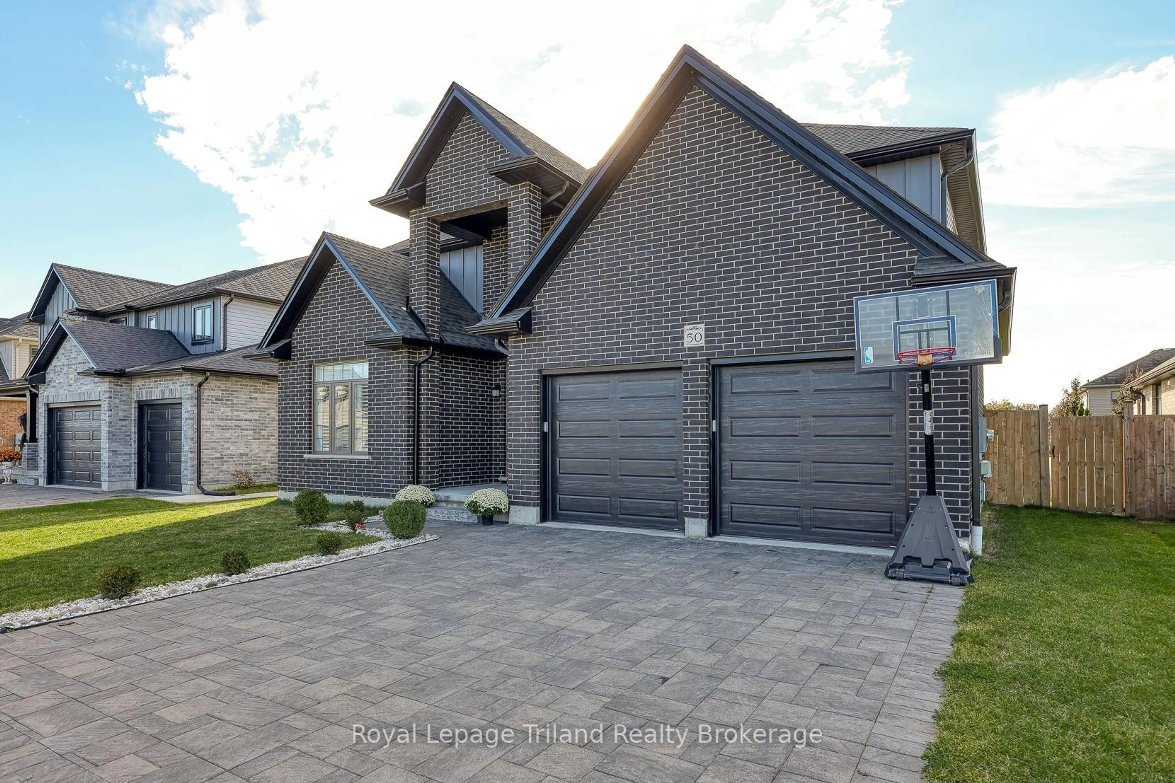 Home with brick exterior material, street for 50 Thames Springs Cres, Zorra Ontario N0M 2M0