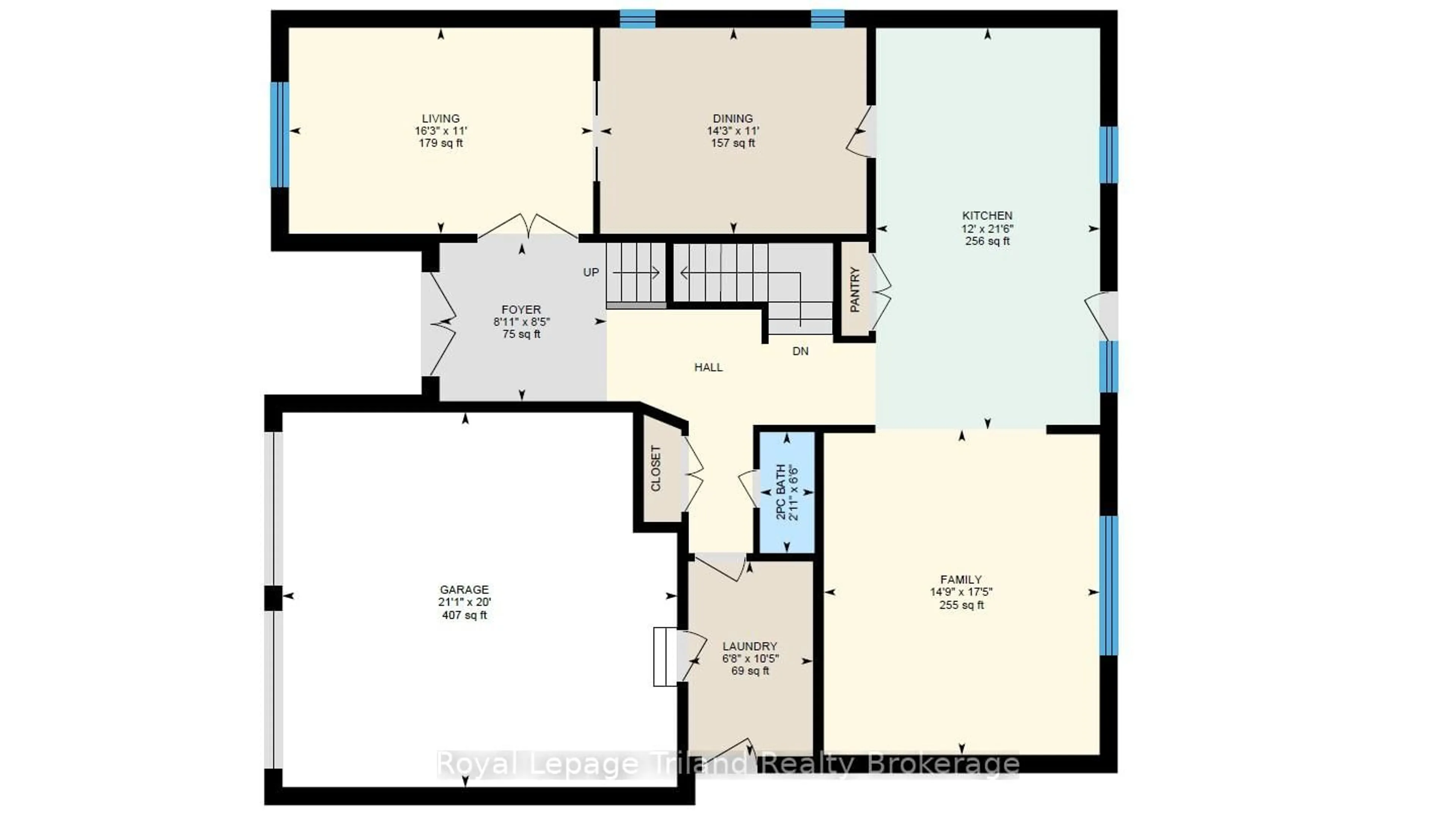 Floor plan for 50 Thames Springs Cres, Zorra Ontario N0M 2M0