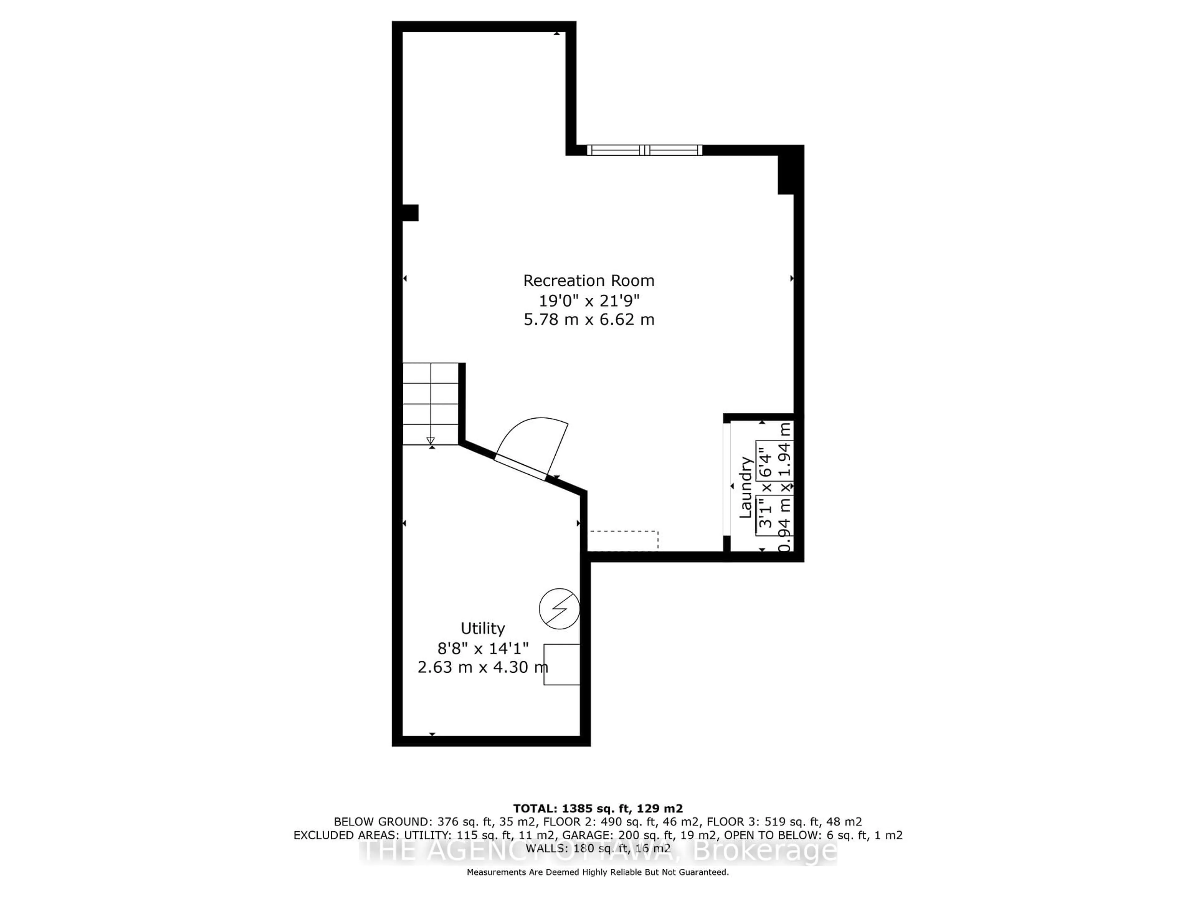 Floor plan for 55 Springcreek Cres, Ottawa Ontario K2M 2M2