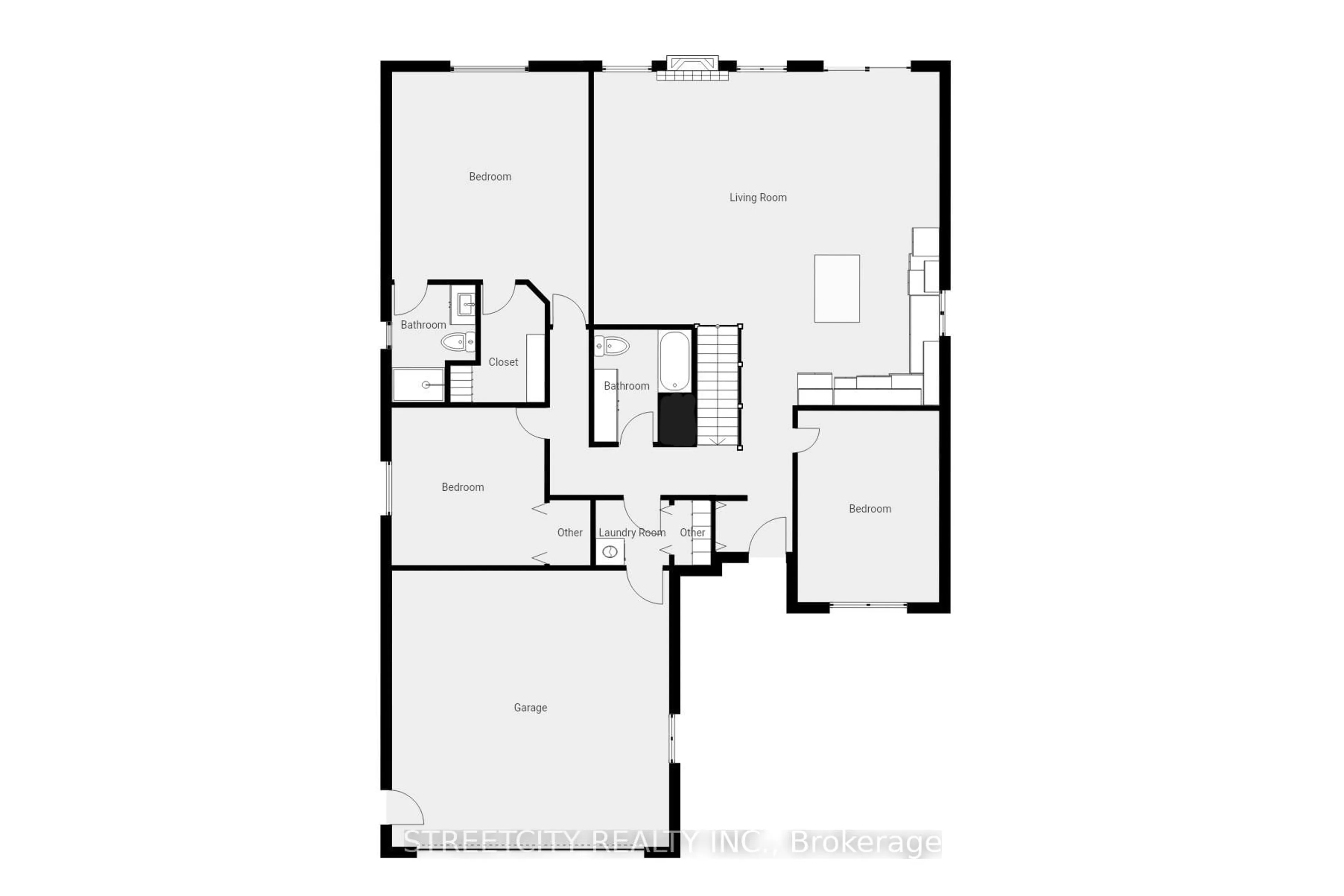 Floor plan for 126 STATHIS Blvd, Sarnia Ontario N7S 5T5