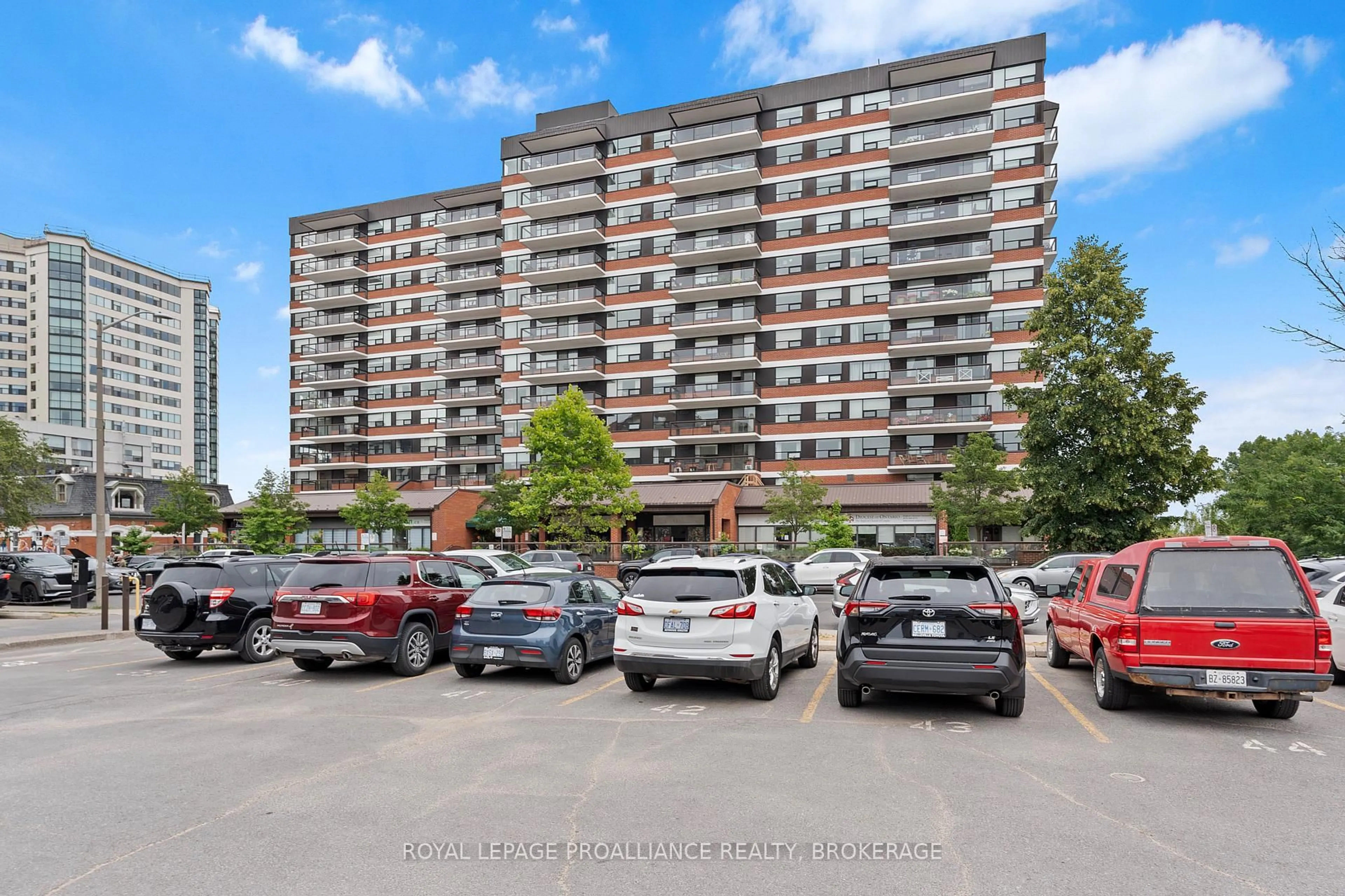 A pic from outside/outdoor area/front of a property/back of a property/a pic from drone, street for 165 Ontario St #701, Kingston Ontario K7L 2Y6