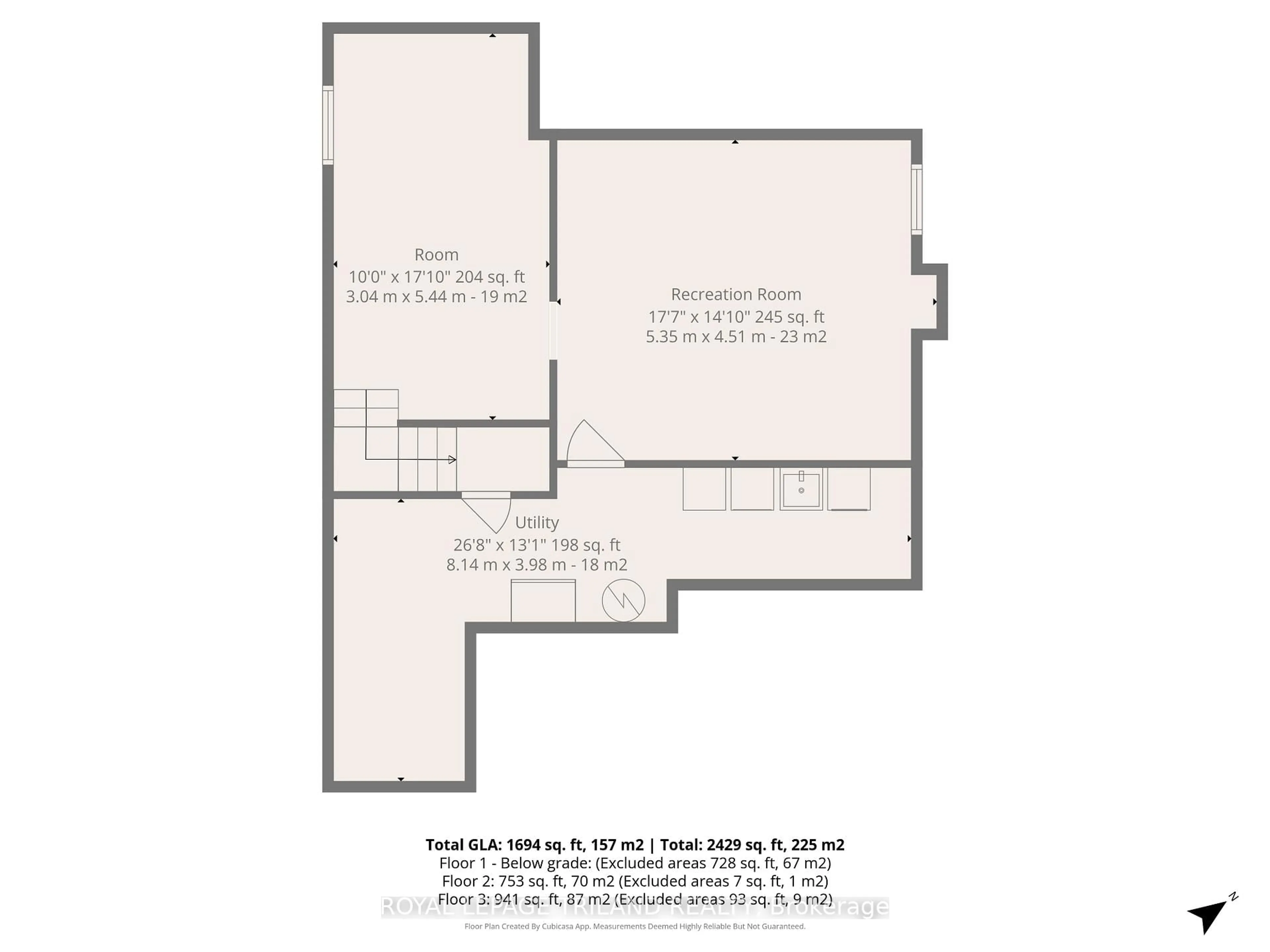 Floor plan for 6696 Beattie St, London South Ontario N6P 1T6