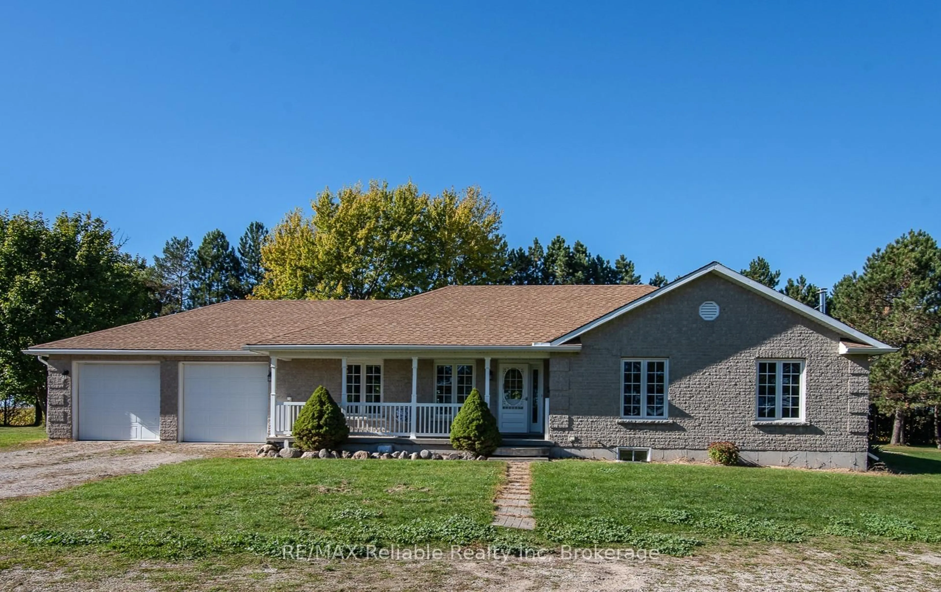 Home with brick exterior material, street for 42248 Huron Road, Rural Route # 2 Rd, Huron East Ontario N0K 1W0
