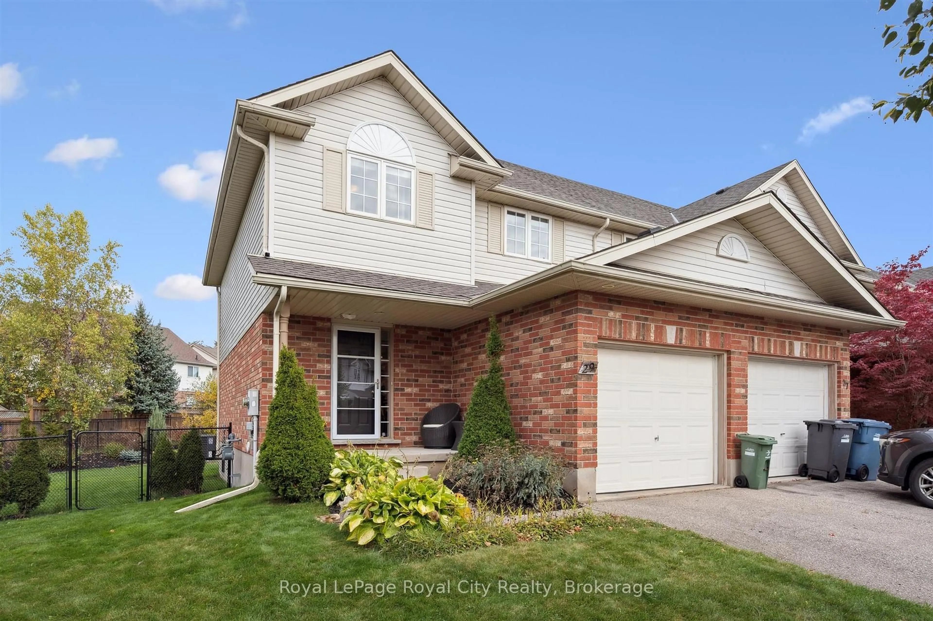 Home with brick exterior material, street for 29 Ralston Dr, Guelph Ontario N1E 0C3