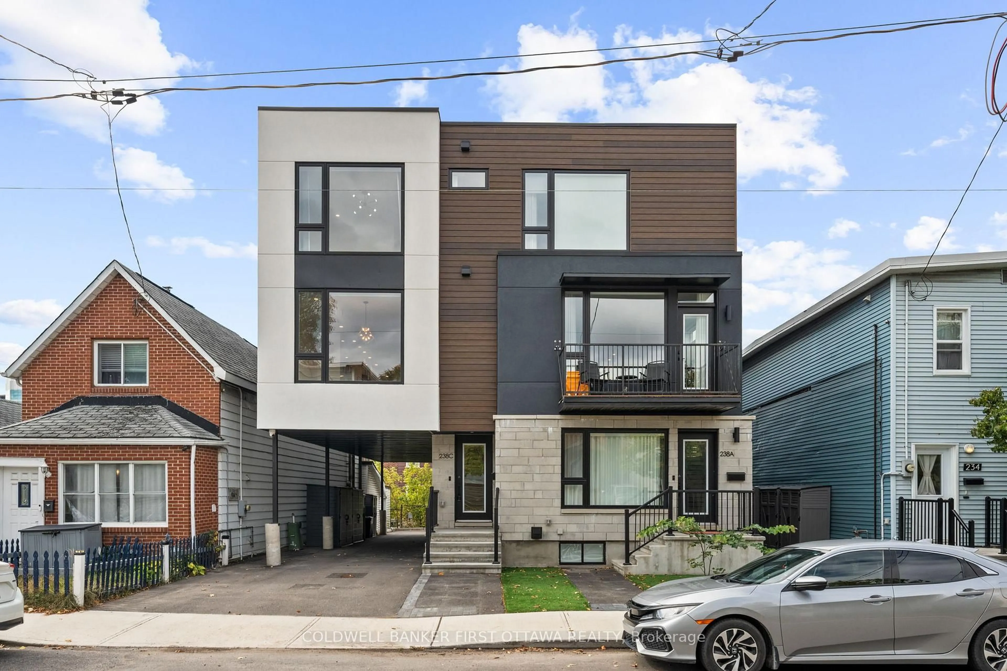 Home with brick exterior material, street for 238 Lebreton St #C, Ottawa Ontario K1R 7J3