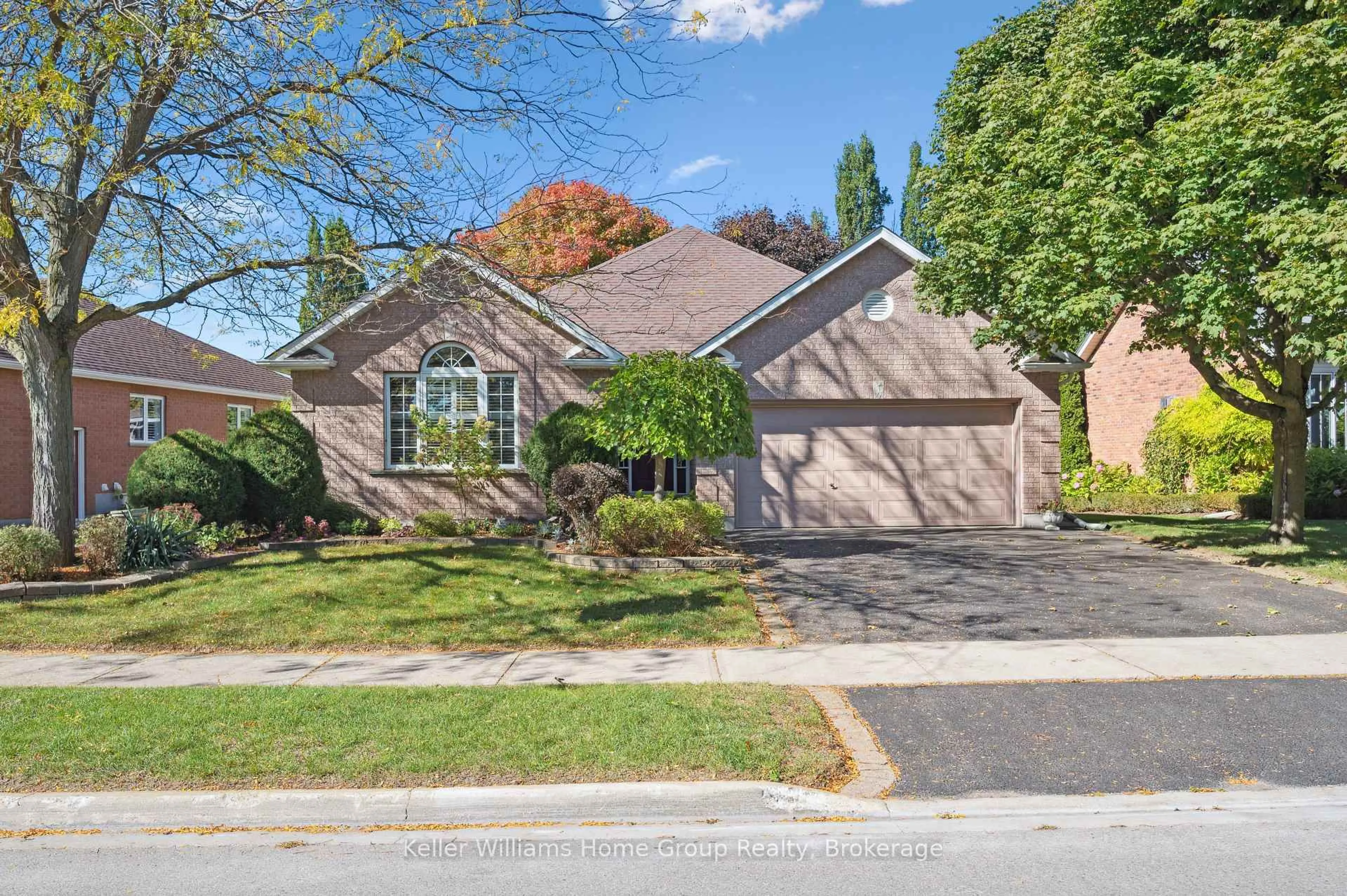 Home with brick exterior material, street for 66 Kortright Rd, Guelph Ontario N1G 4N8