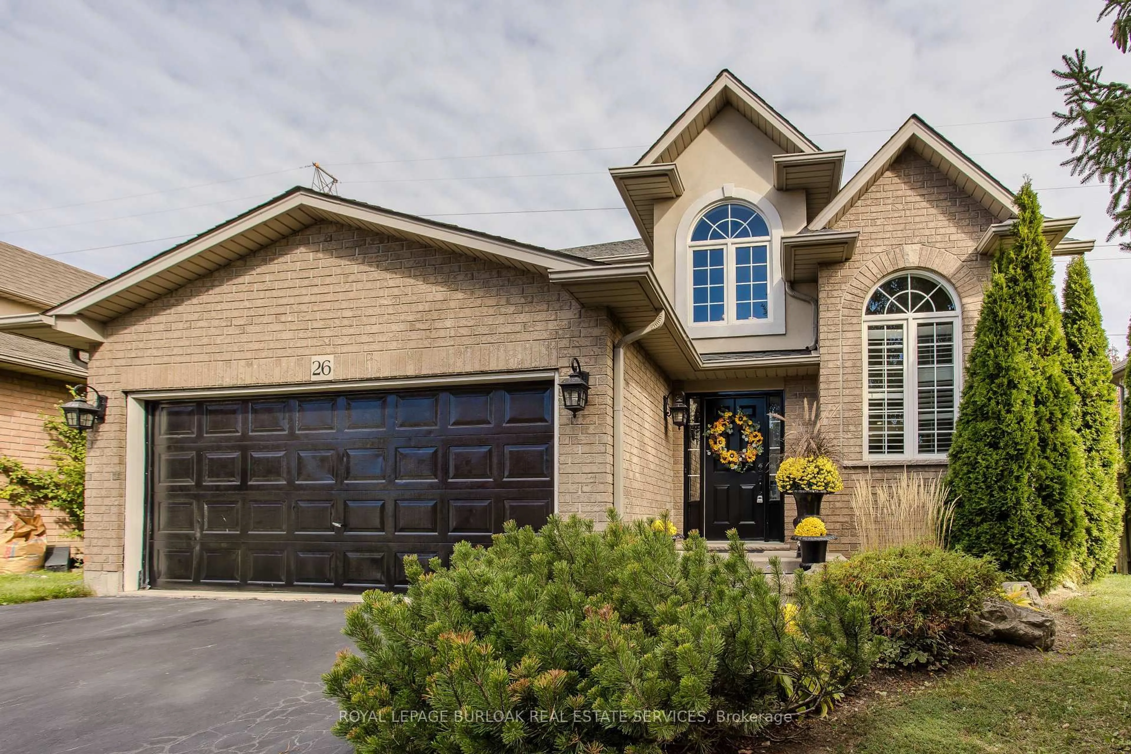 Home with brick exterior material, street for 26 Grassyplain Dr, Hamilton Ontario L0R 1W0