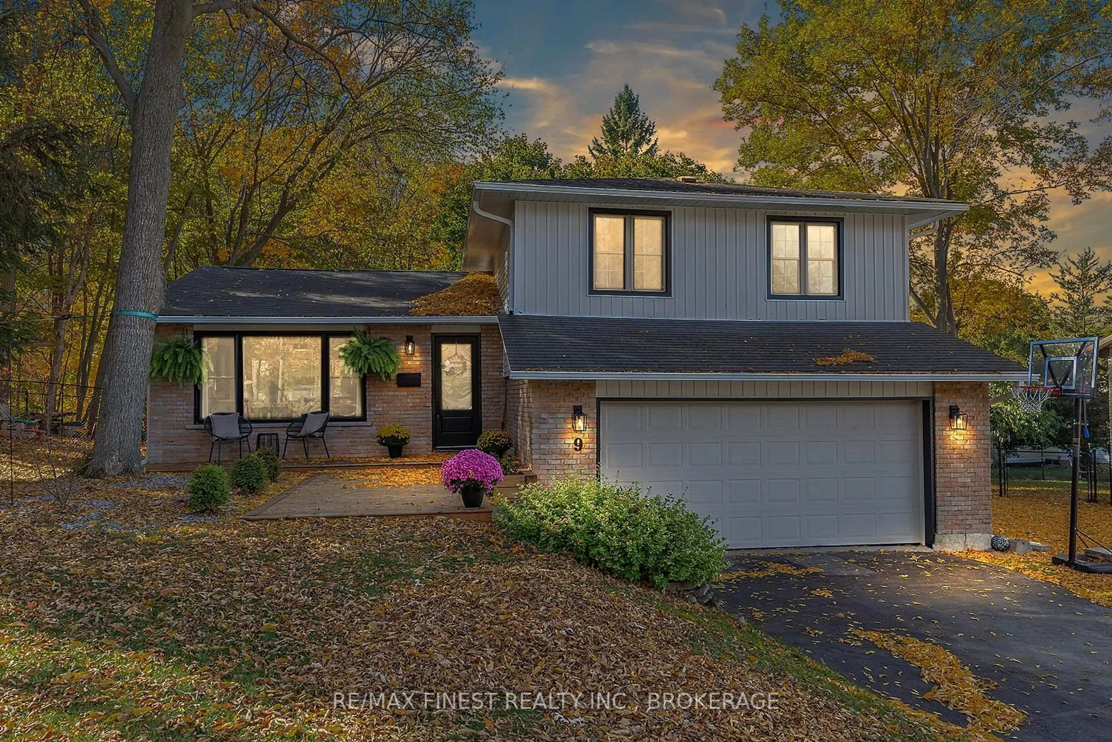 Home with vinyl exterior material, street for 9 Beagle Crt, Kingston Ontario K7M 6V7