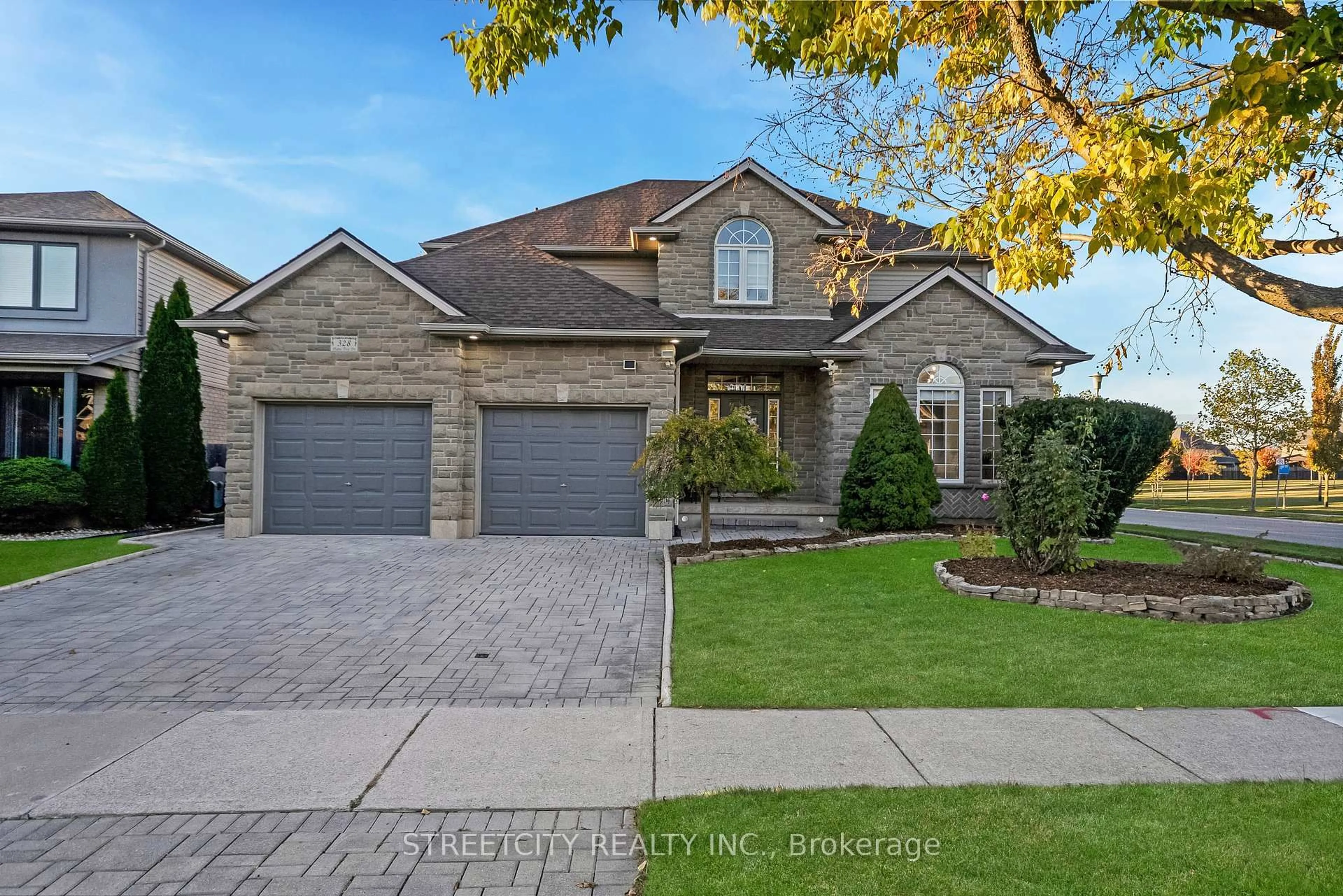 Home with brick exterior material, street for 328 Plane Tree Dr, London North Ontario N6G 5J4