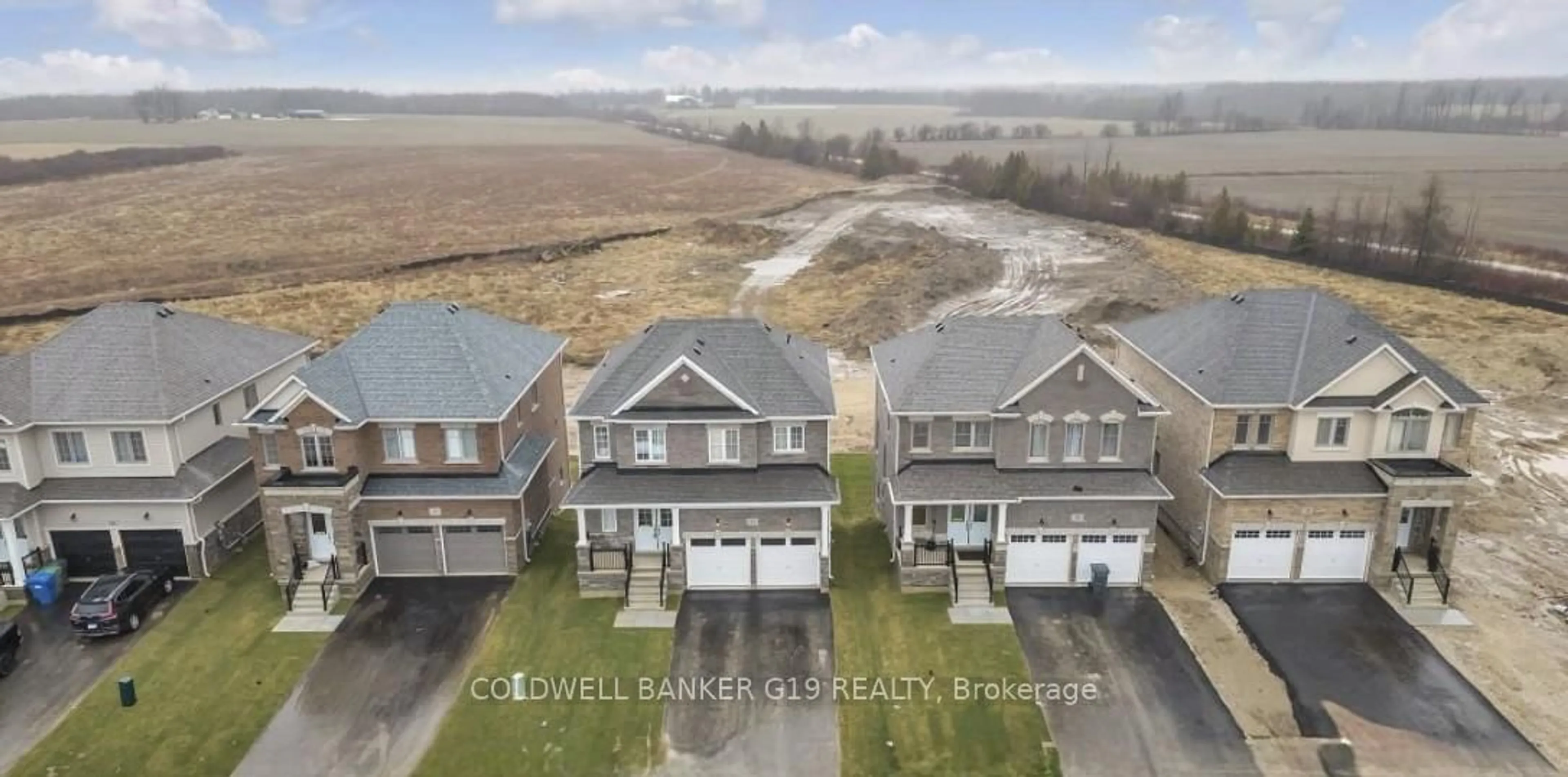 A pic from outside/outdoor area/front of a property/back of a property/a pic from drone, water/lake/river/ocean view for 32 Mackenzie St, Southgate Ontario N0C 1B0