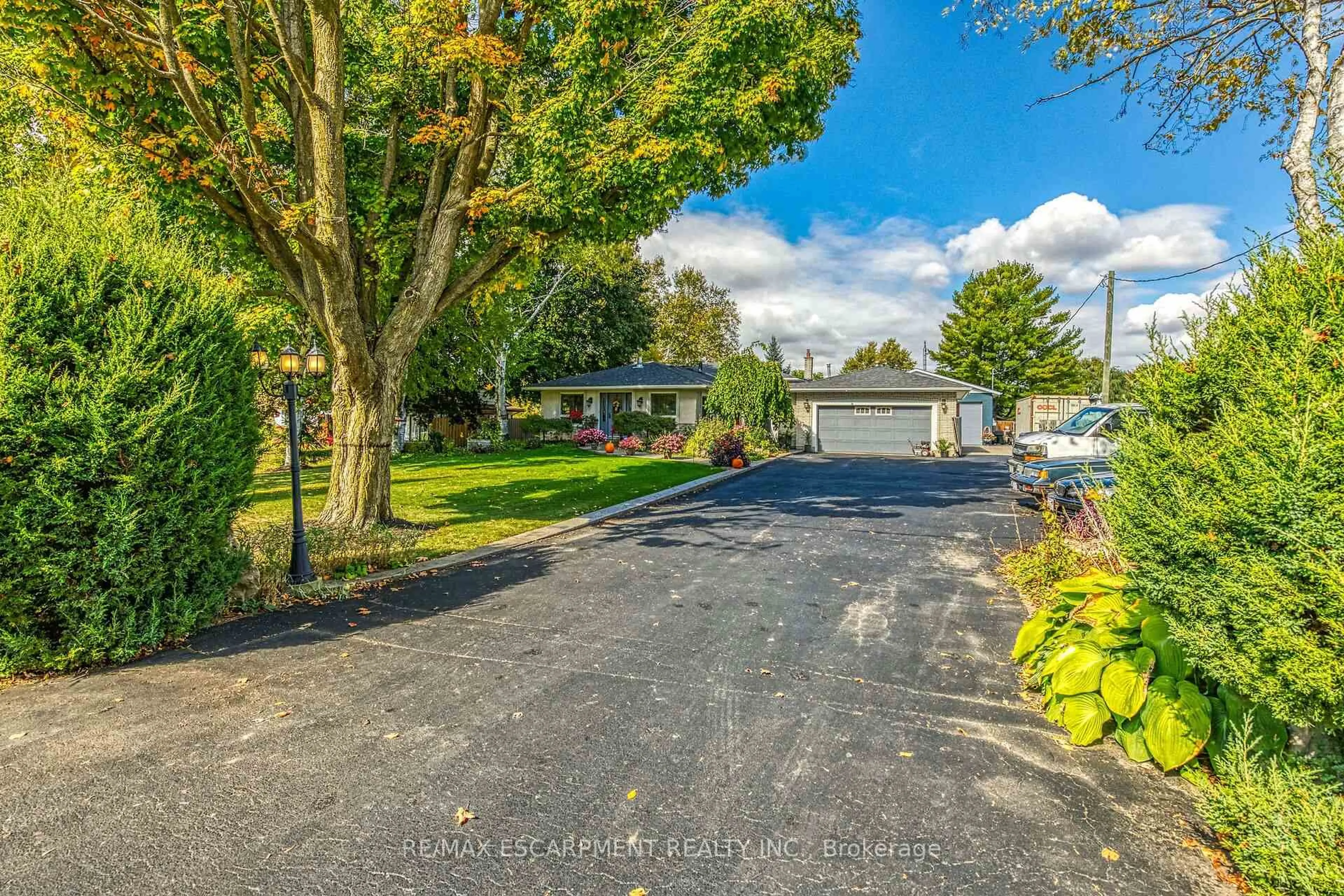 A pic from outside/outdoor area/front of a property/back of a property/a pic from drone, street for 477 Lynden Rd, Brantford Ontario N3T 5M1