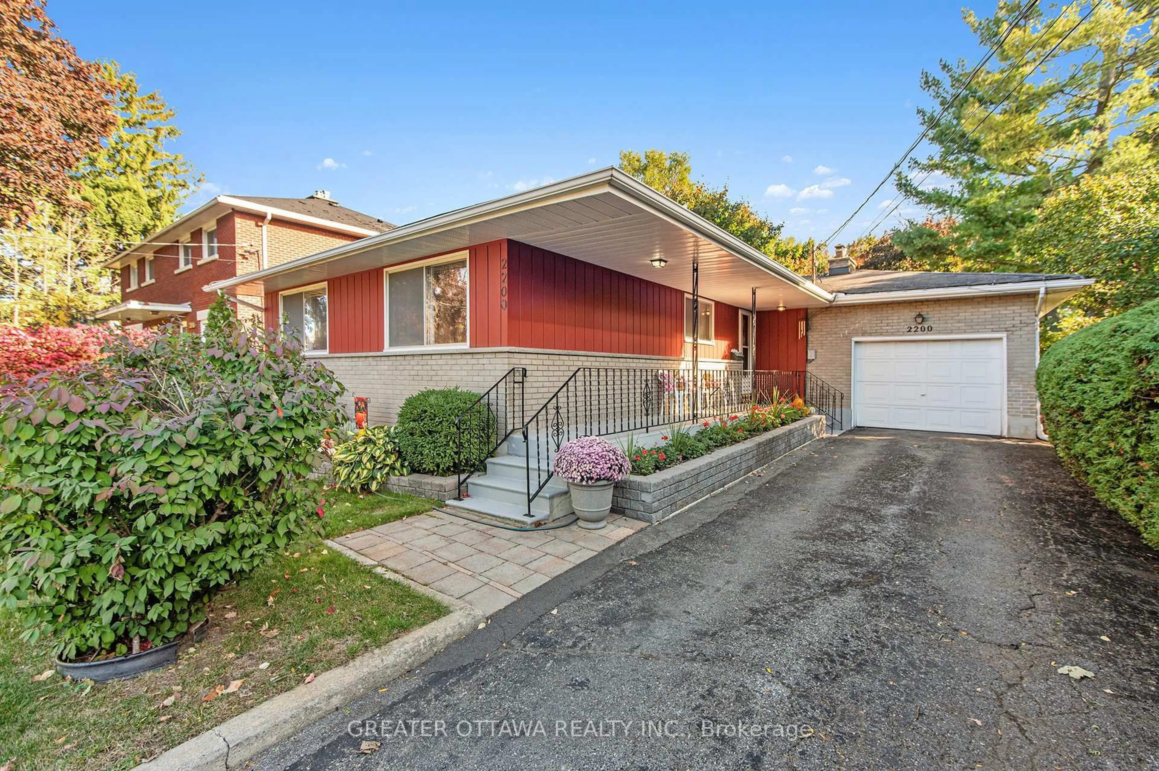 Home with brick exterior material, street for 2200 Flower Ave, Ottawa Ontario K2B 7A8