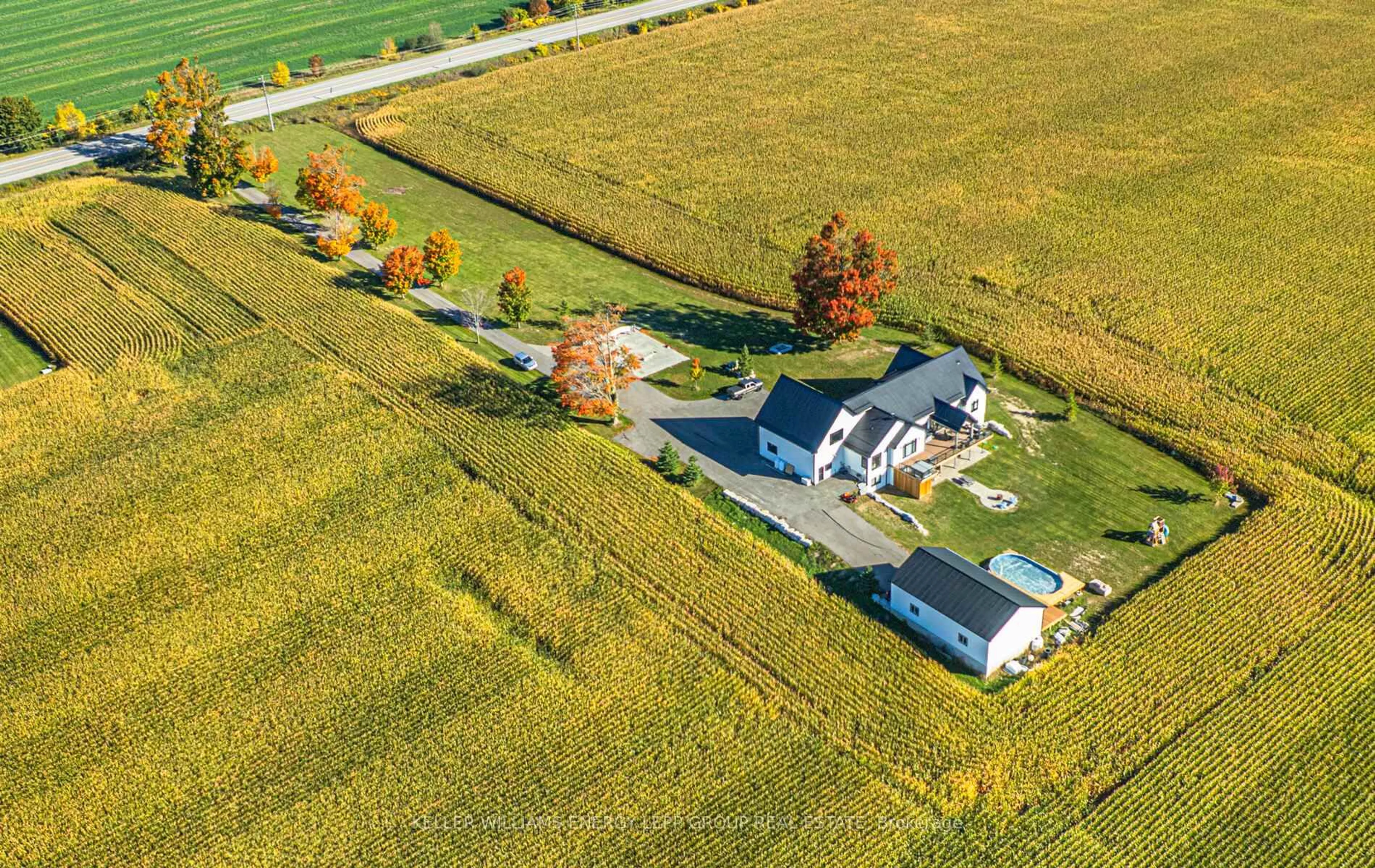 A pic from outside/outdoor area/front of a property/back of a property/a pic from drone, unknown for 305 Glenarm Rd, Kawartha Lakes Ontario K0M 2T0