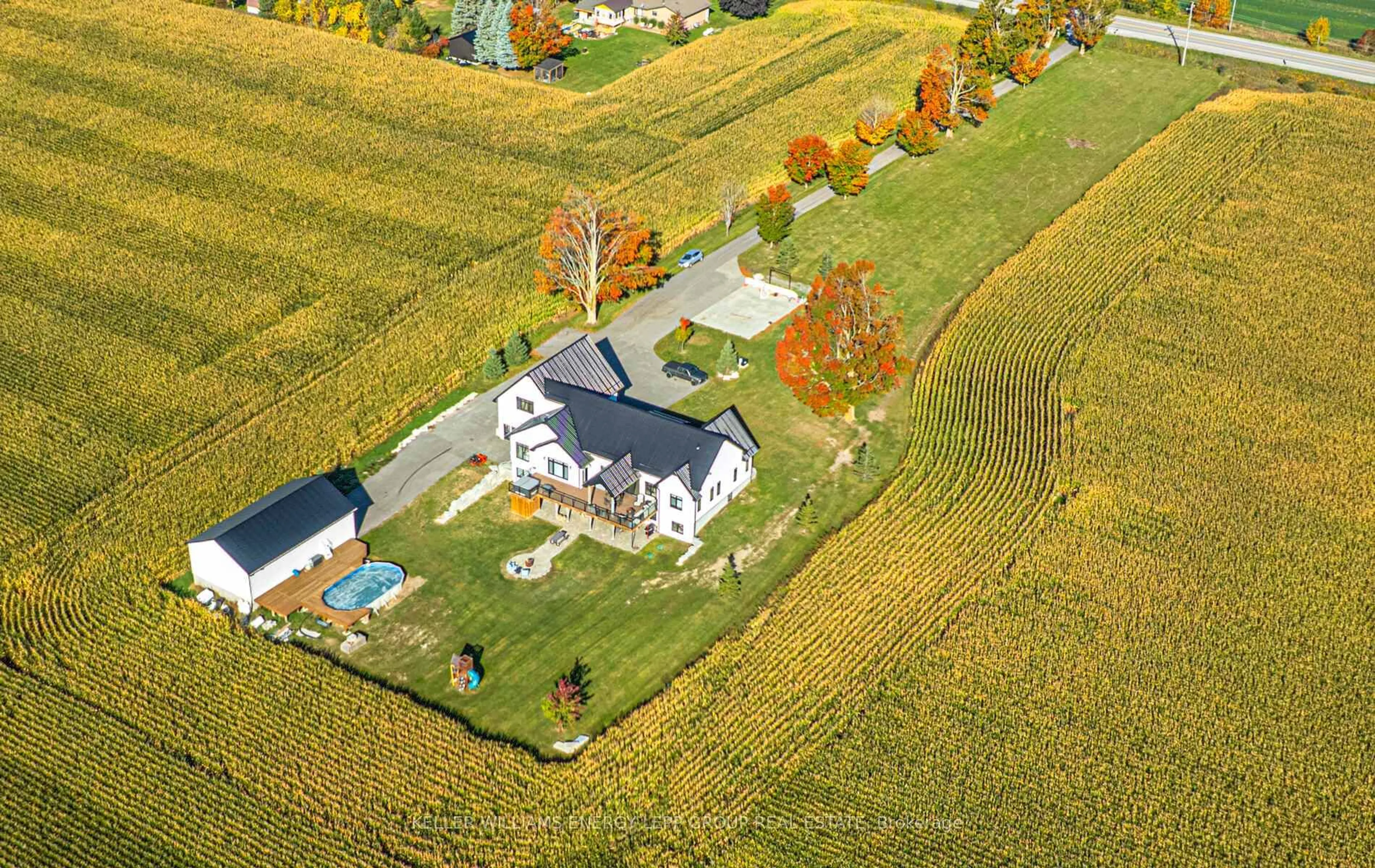 A pic from outside/outdoor area/front of a property/back of a property/a pic from drone, unknown for 305 Glenarm Rd, Kawartha Lakes Ontario K0M 2T0