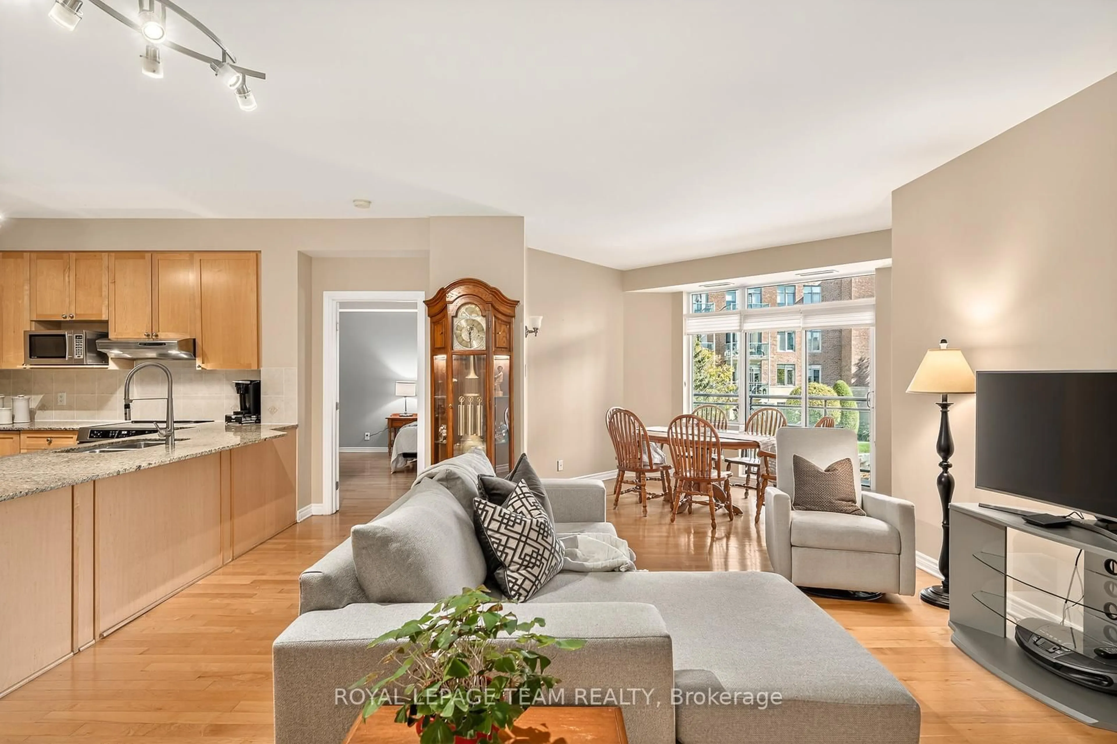 Living room with furniture, unknown for 205 Bolton St #230, Ottawa Ontario K1N 1K7