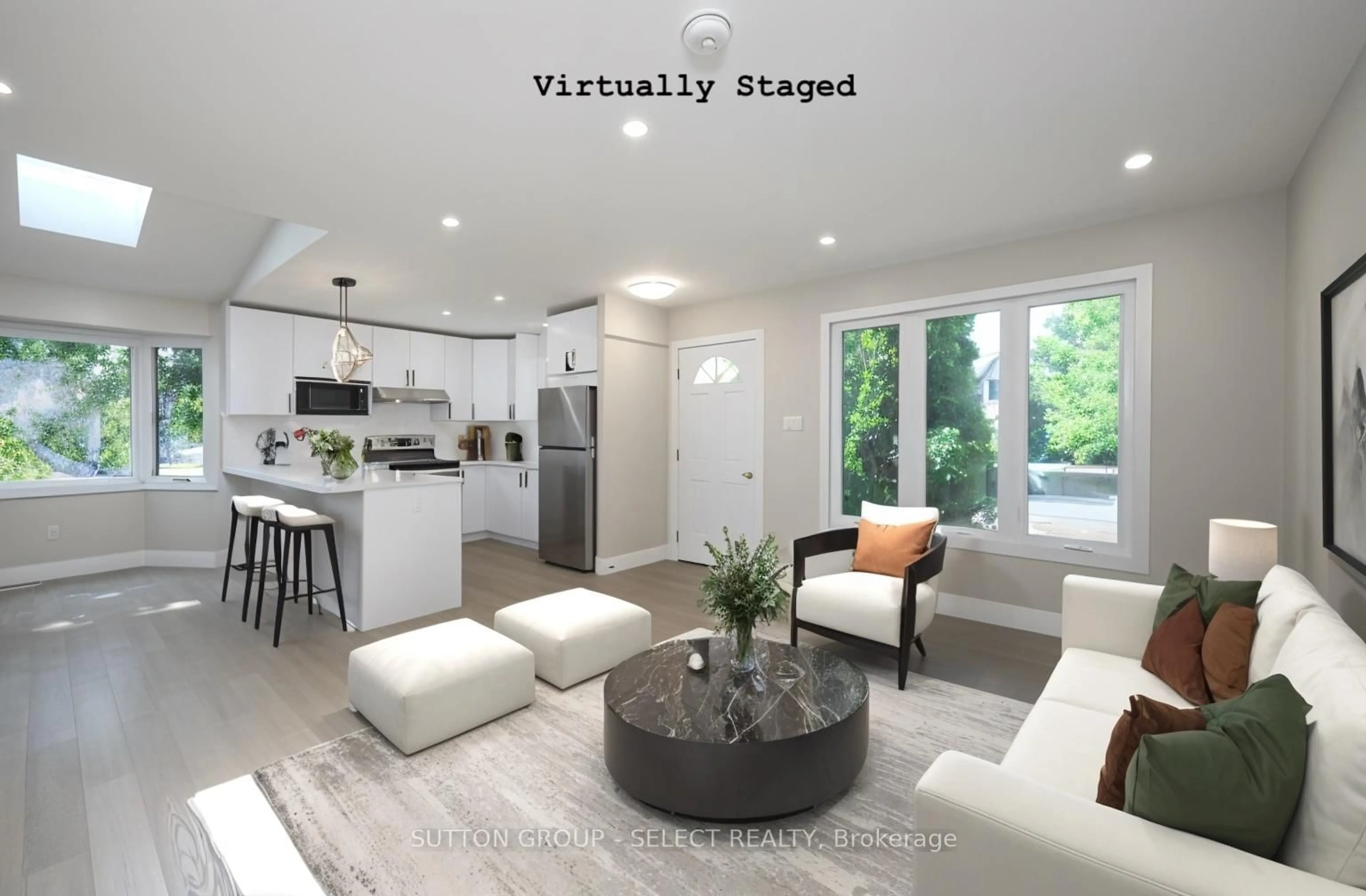 Open concept kitchen, floor is not visible for 34 Ripley Rd, London East Ontario N5V 3V1