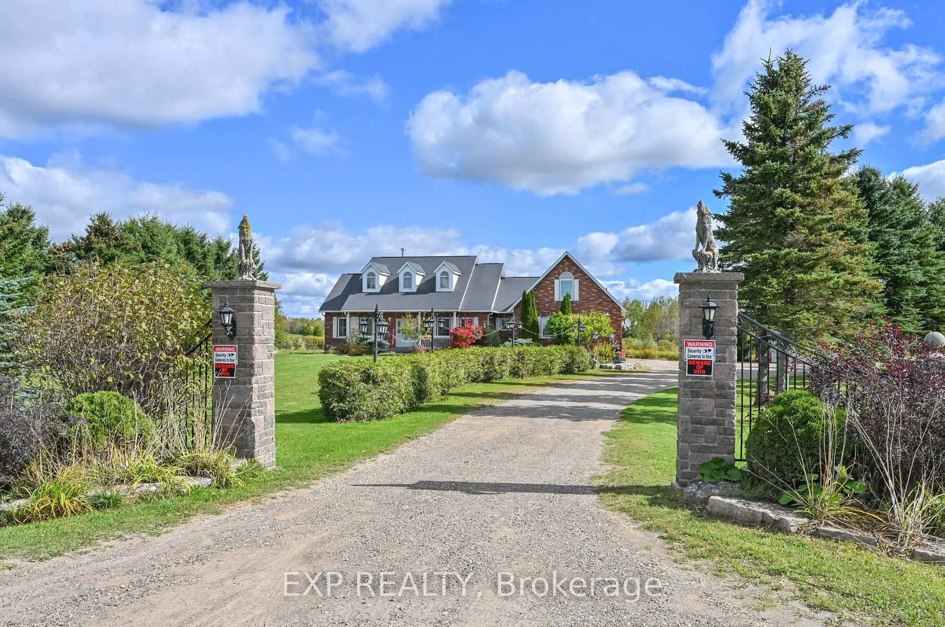 A pic from outside/outdoor area/front of a property/back of a property/a pic from drone, street for 434499 4th Line, Amaranth Ontario L9W 0P4