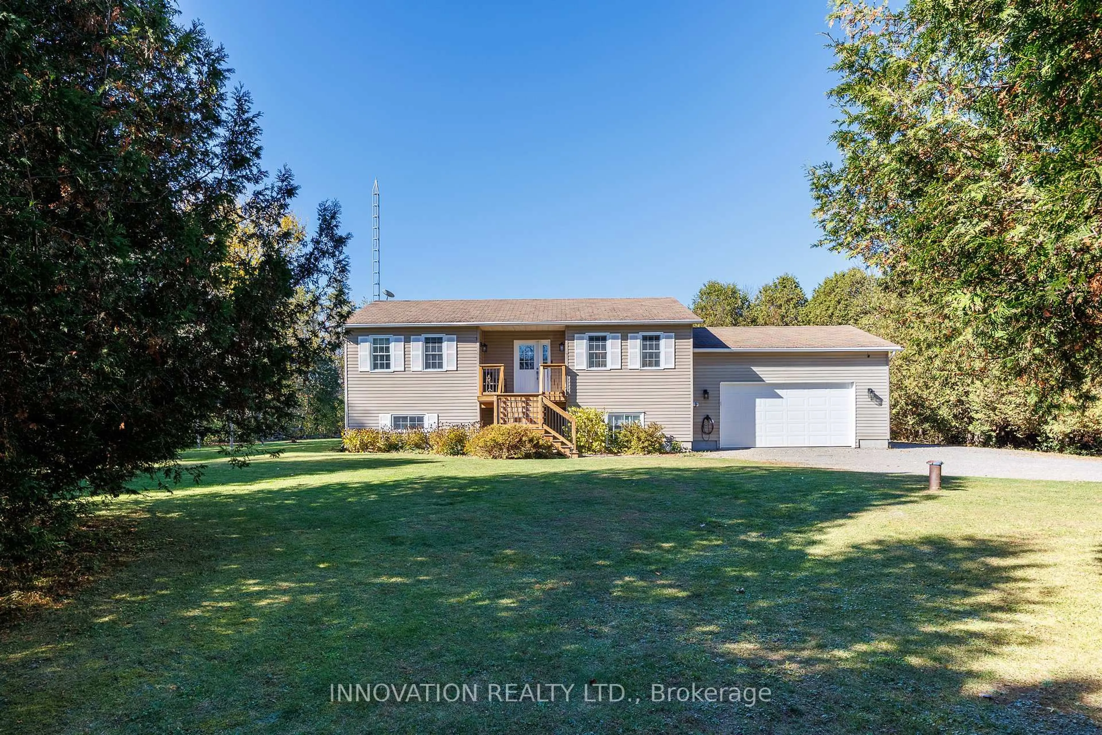 A pic from outside/outdoor area/front of a property/back of a property/a pic from drone, unknown for 2584 7 Line, Carleton Place Ontario K7C 3P2