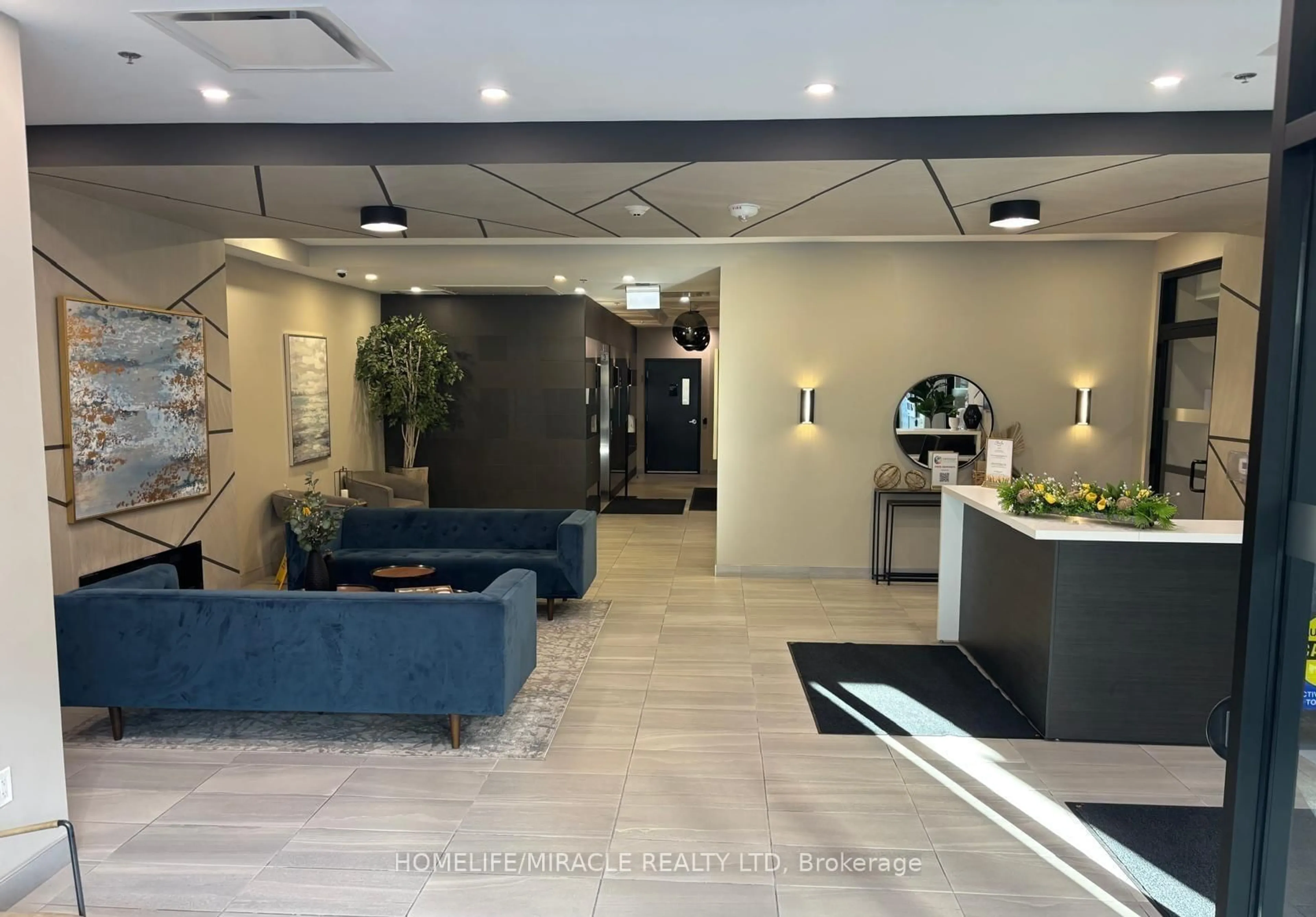 Lobby for 60 Charles St #1001, Kitchener Ontario N2G 0C9