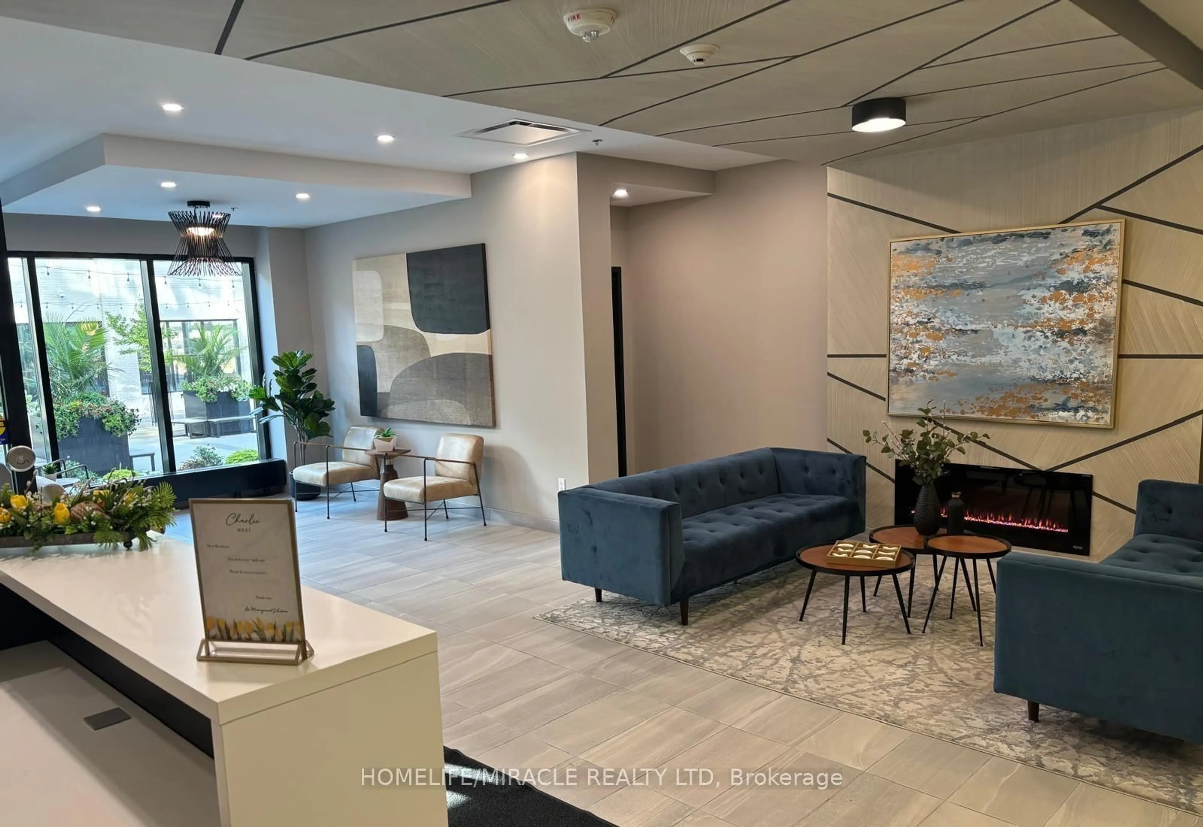 Lobby for 60 Charles St #1001, Kitchener Ontario N2G 0C9
