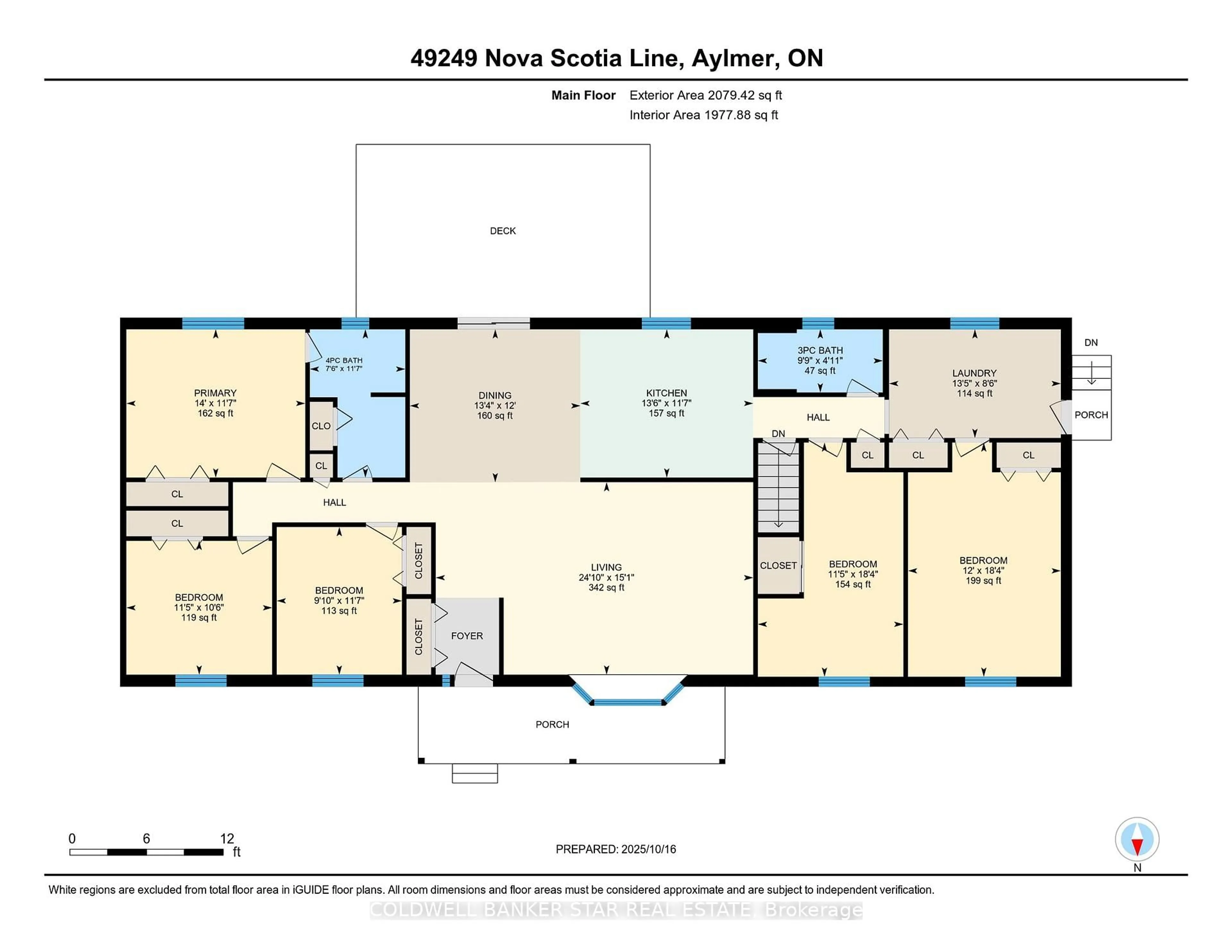Floor plan for 49249 Nova Scotia Line, Malahide Ontario N5H 2R2