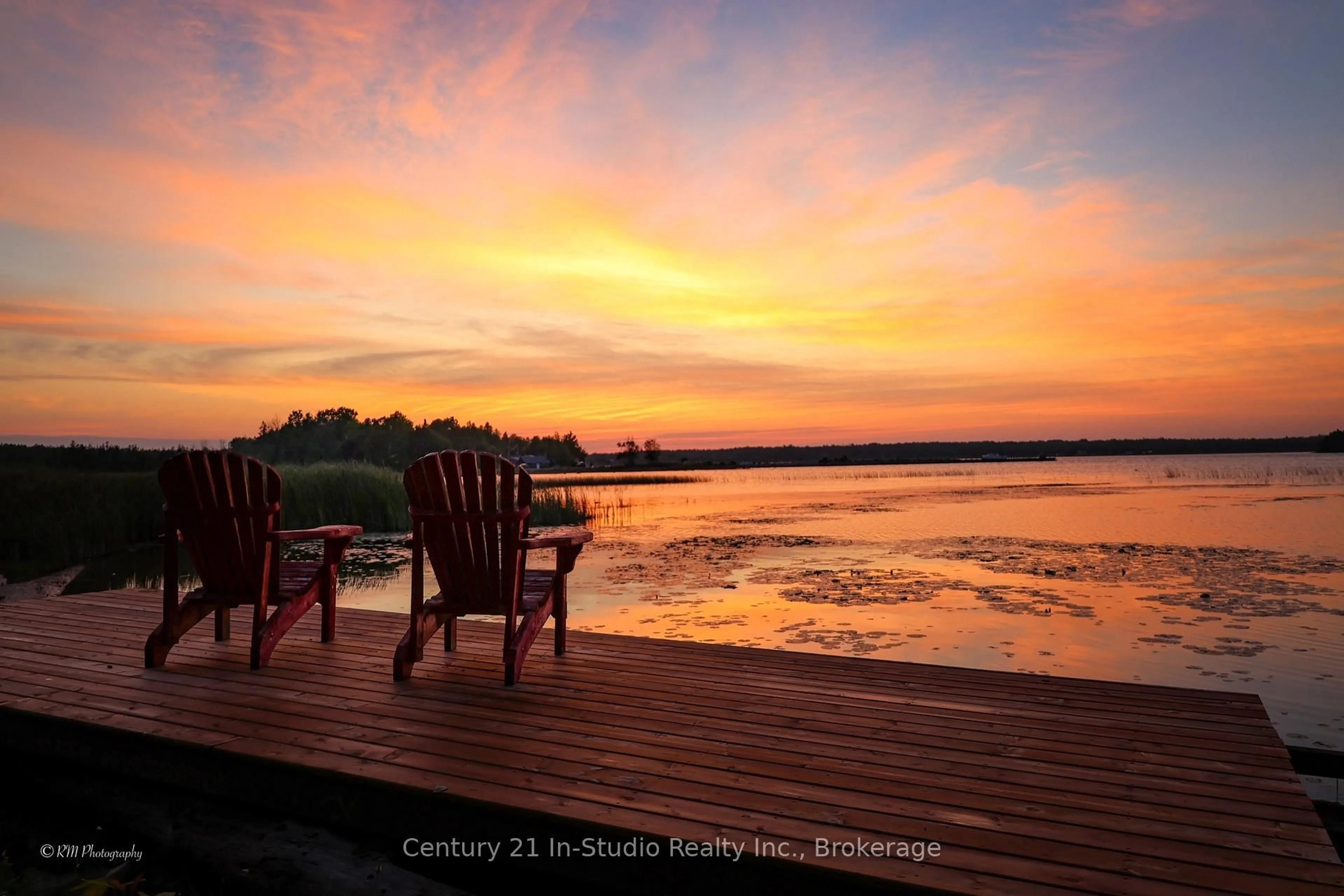 Patio, water/lake/river/ocean view for 193 Tamarac Rd, Northern Bruce Peninsula Ontario N0H 1W0