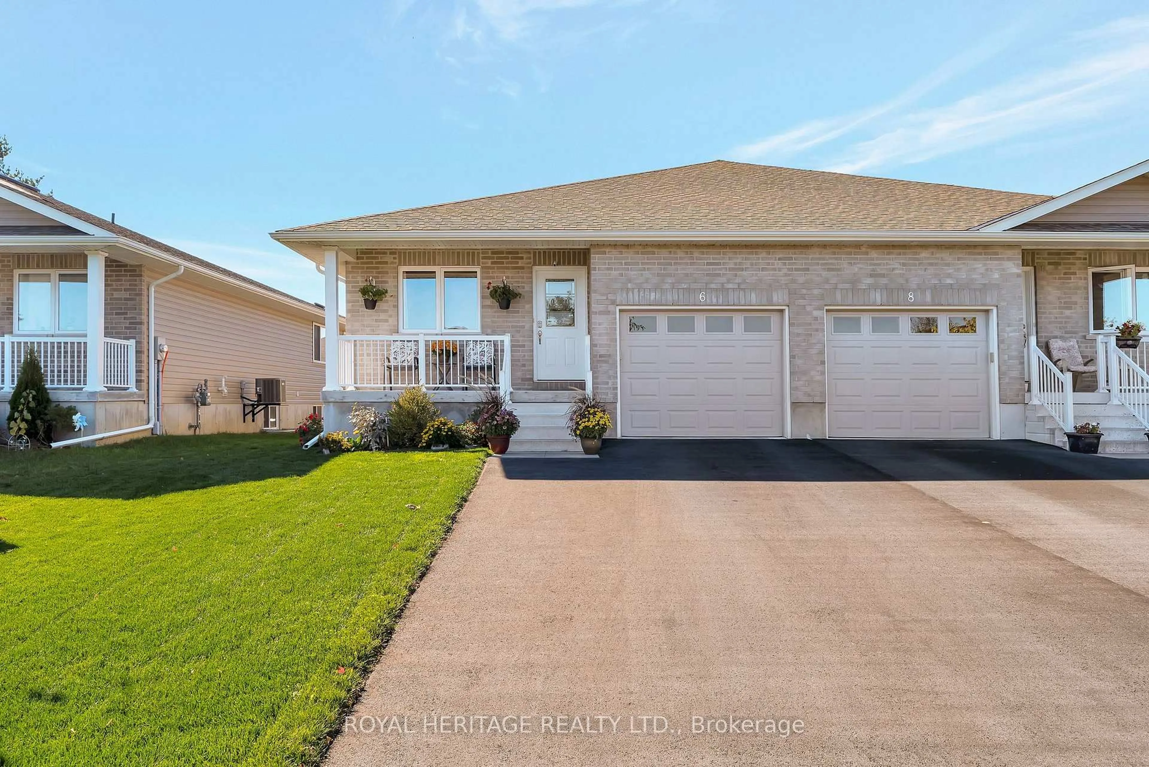 Home with vinyl exterior material, street for 6 Cassidey Dr, Brighton Ontario K0K 1H0