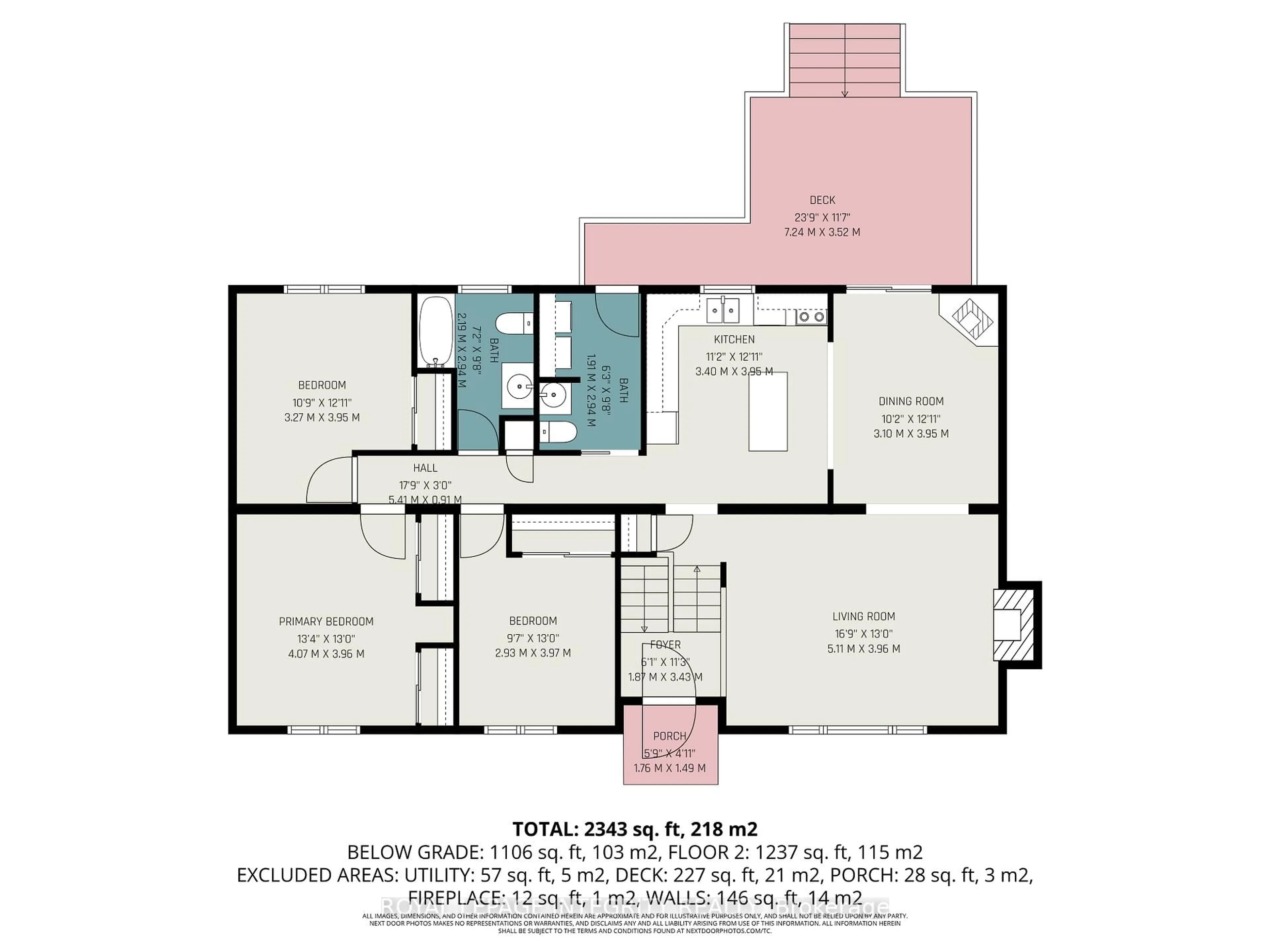 Floor plan for 24 Mather St, Perth Ontario K7H 3K6