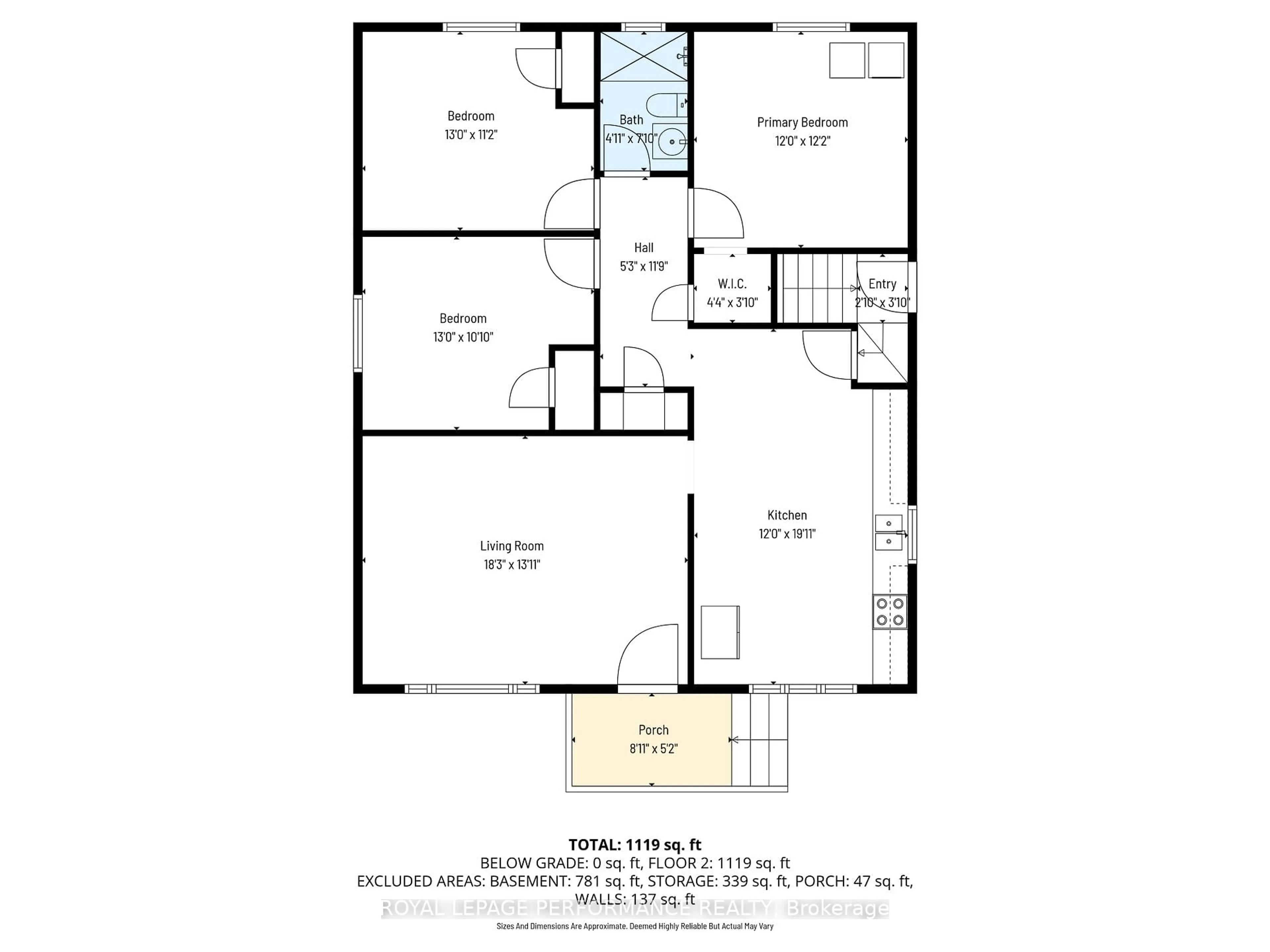 Floor plan for 108 Elgin St, North Glengarry Ontario K0C 1A0