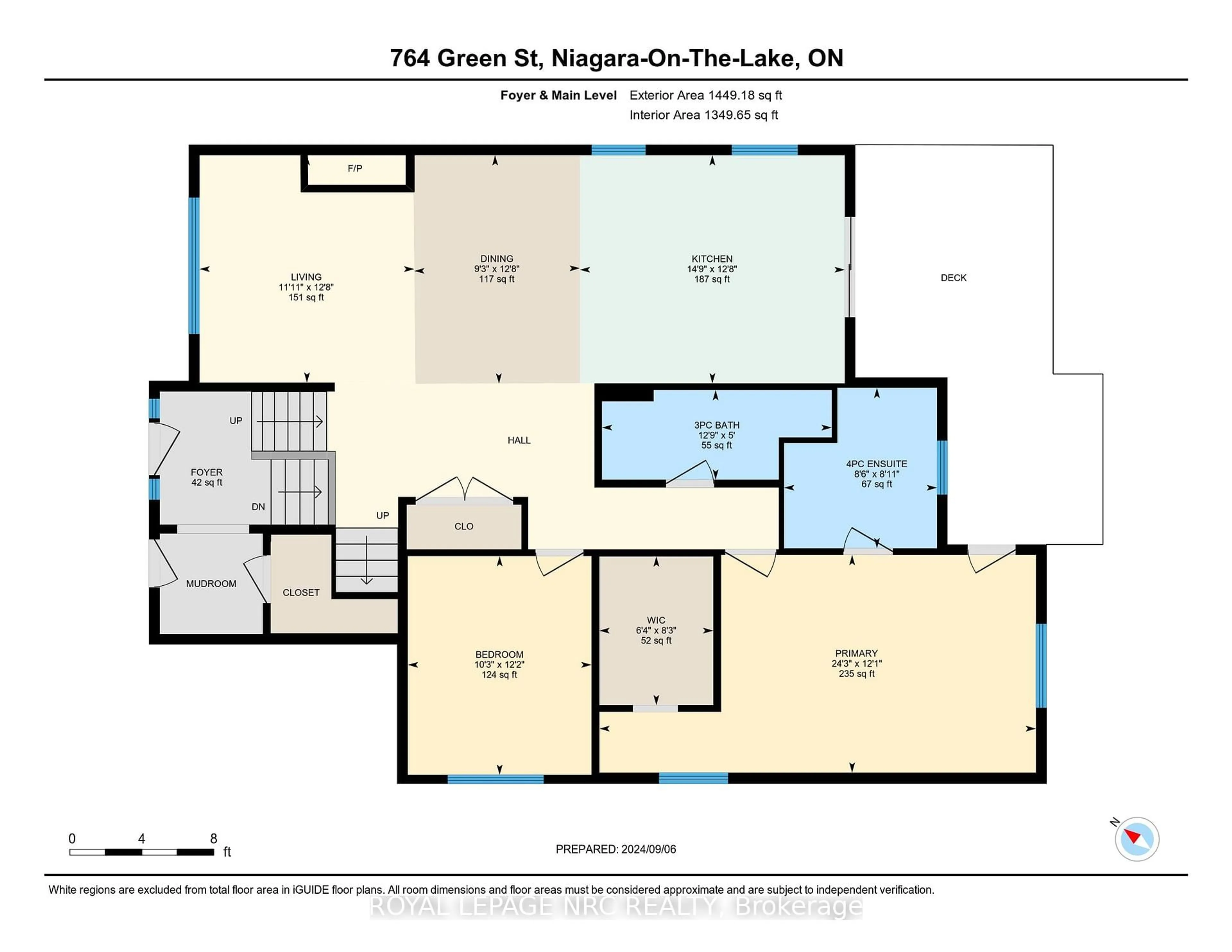 Floor plan for 764 GREEN St, Niagara-on-the-Lake Ontario L0S 1J0