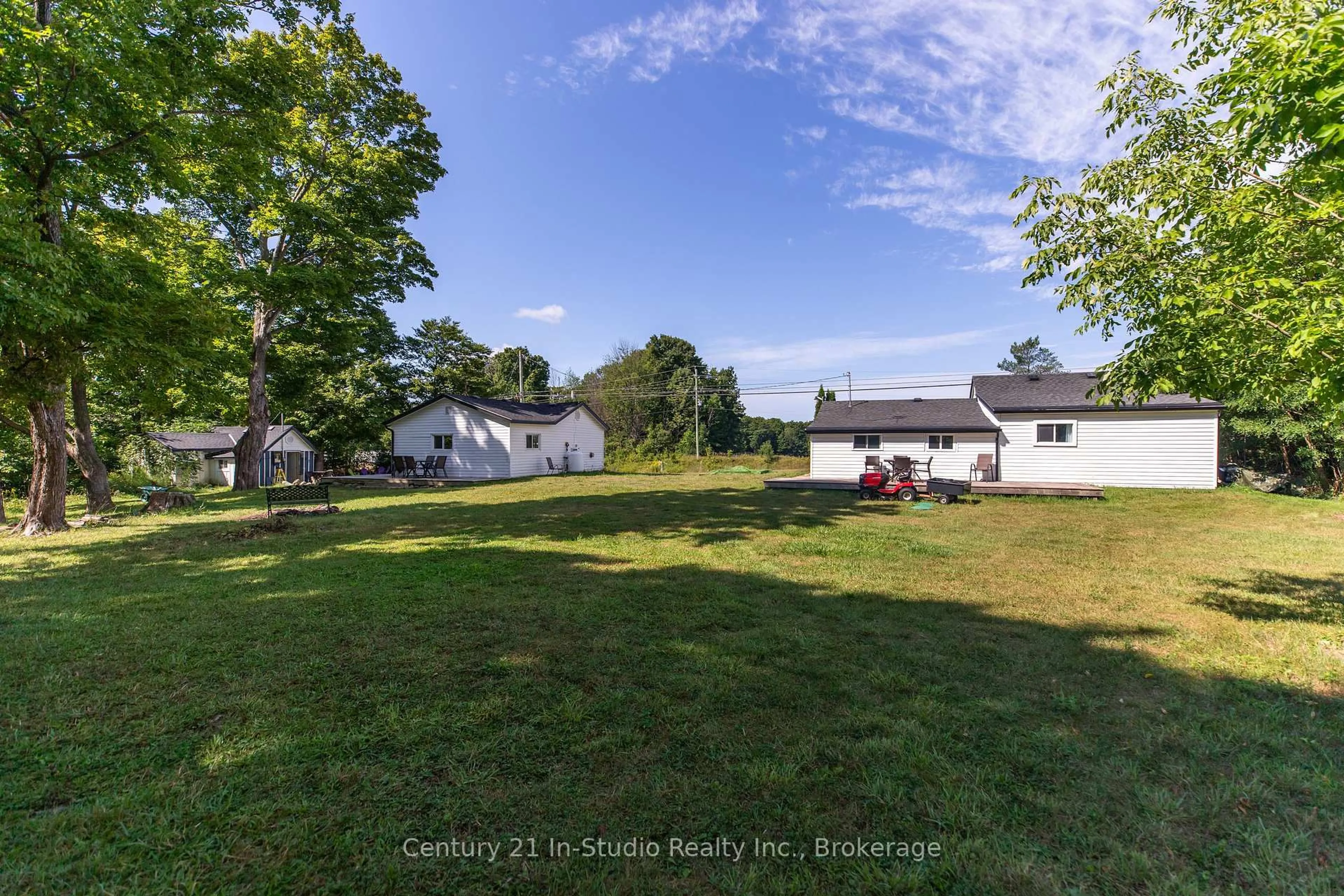 A pic from outside/outdoor area/front of a property/back of a property/a pic from drone, water/lake/river/ocean view for 019185 6 Highway, Georgian Bluffs Ontario N0H 2T0