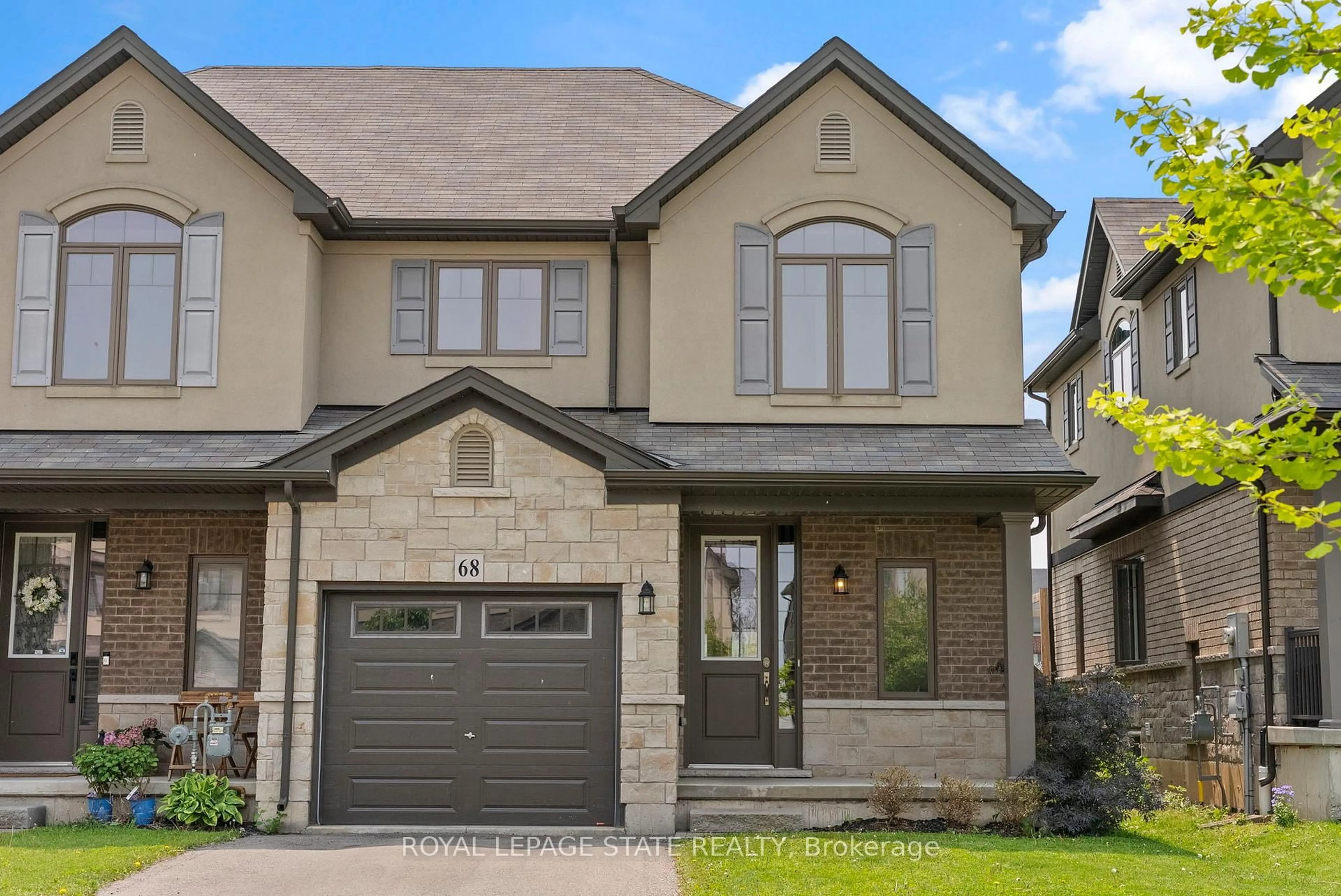 Home with brick exterior material, street for 68 Dodman Cres, Hamilton Ontario L9G 0G6