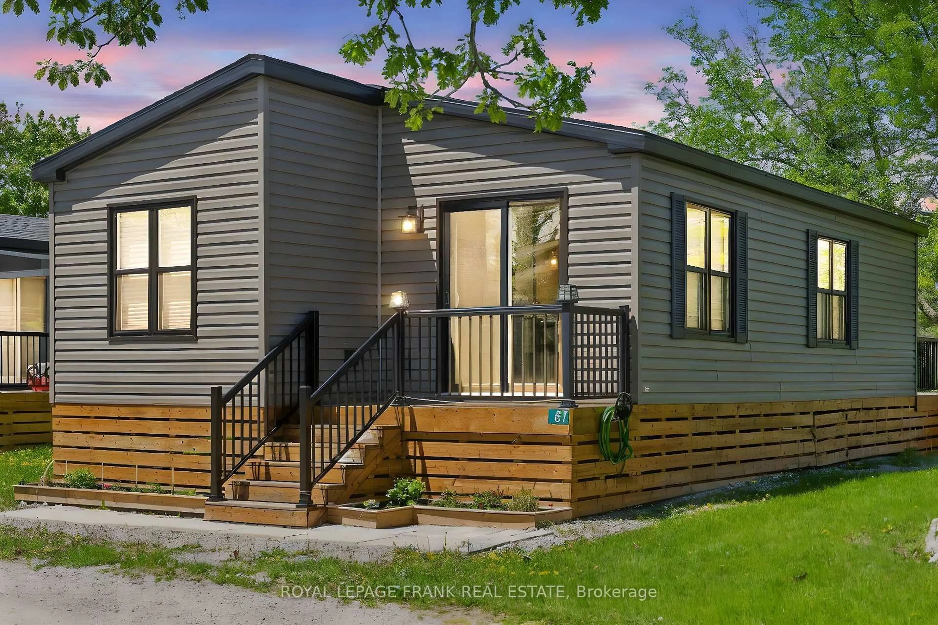 Home with vinyl exterior material, street for 657 Thunder Bridge Rd ##87, Kawartha Lakes Ontario K9V 4R1