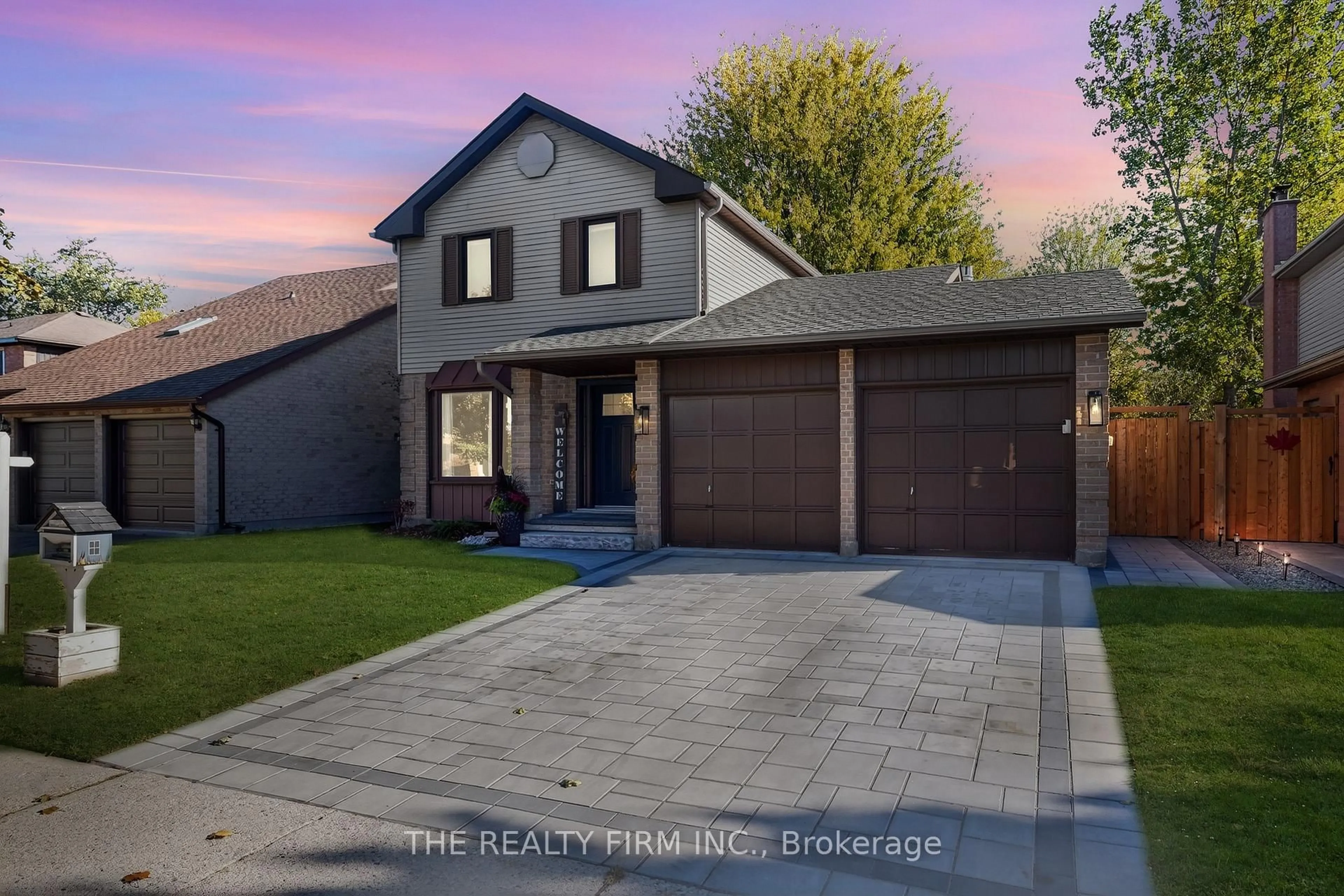 Home with brick exterior material, street for 107 Cheswick Circ, London South Ontario N6E 3L2