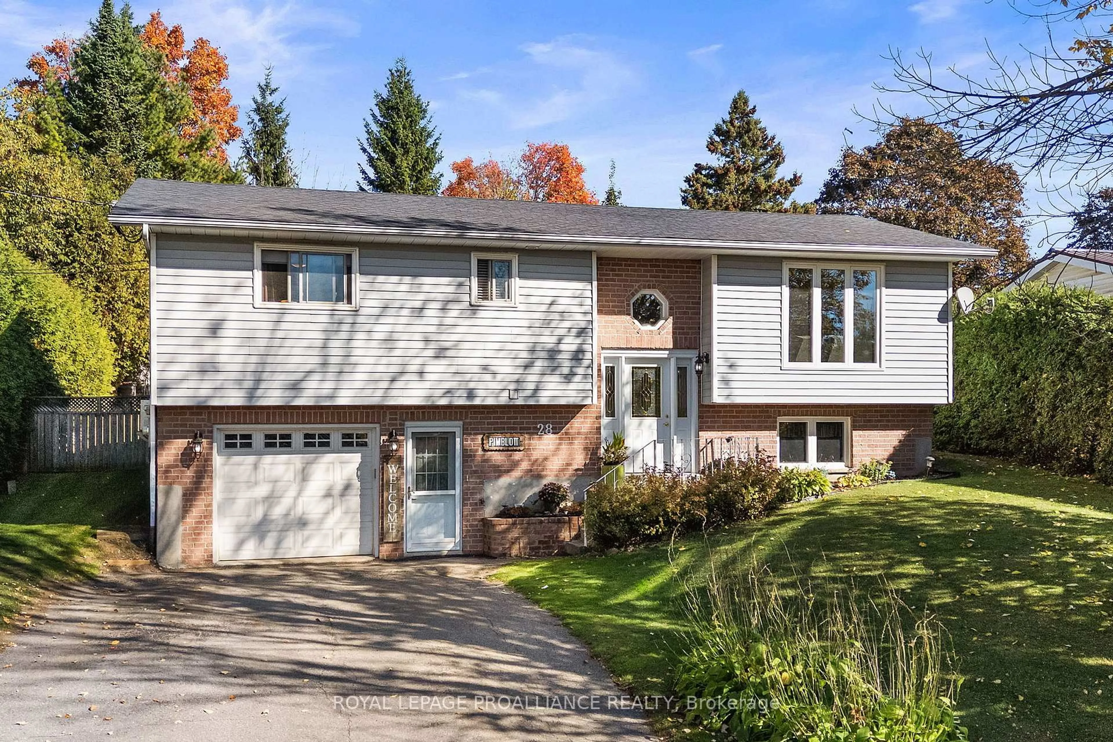 Home with vinyl exterior material, street for 28 Percy St, Cramahe Ontario K0K 1S0