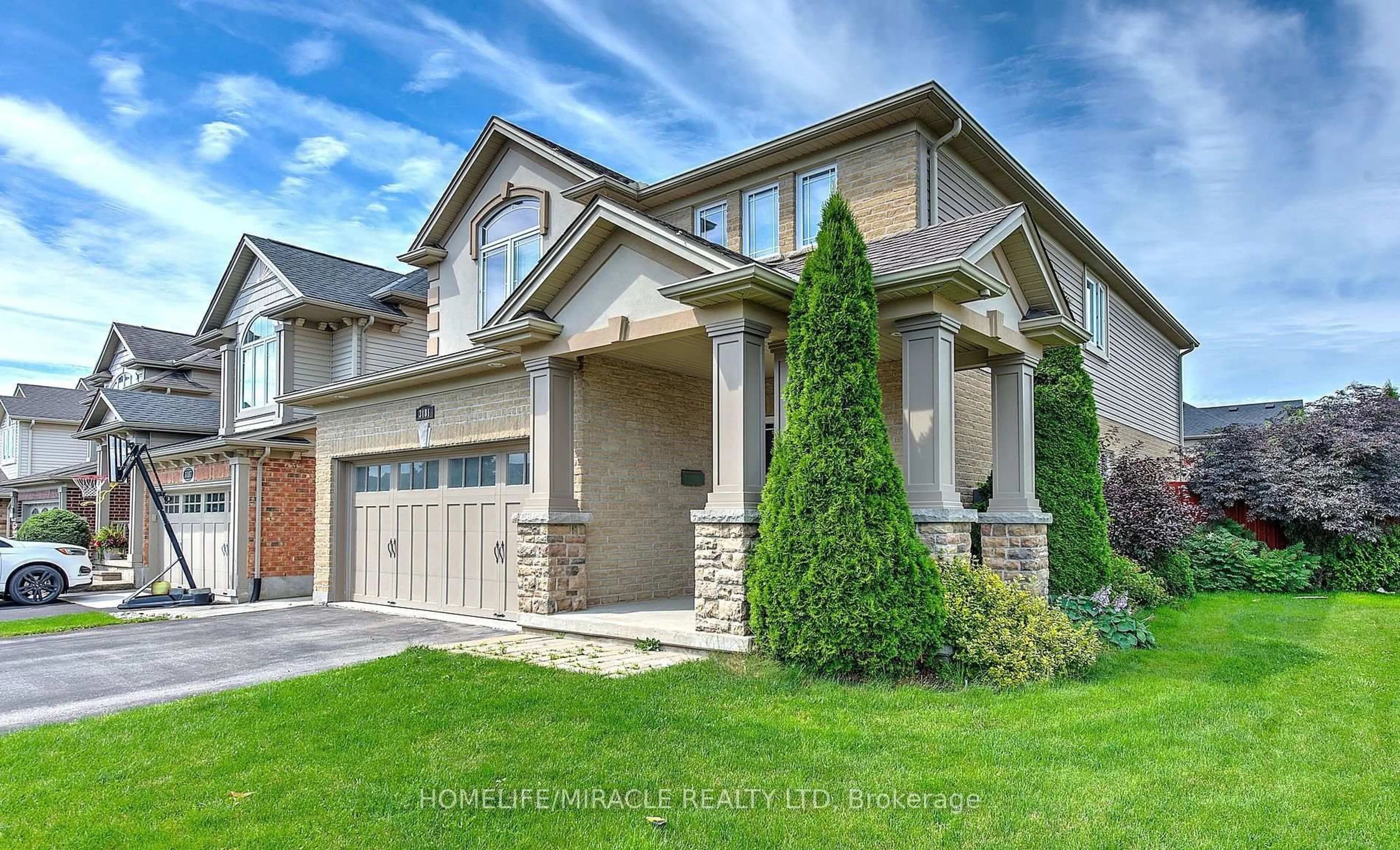 Home with brick exterior material, street for 3181 Bayham Lane, London South Ontario N6P 1V5