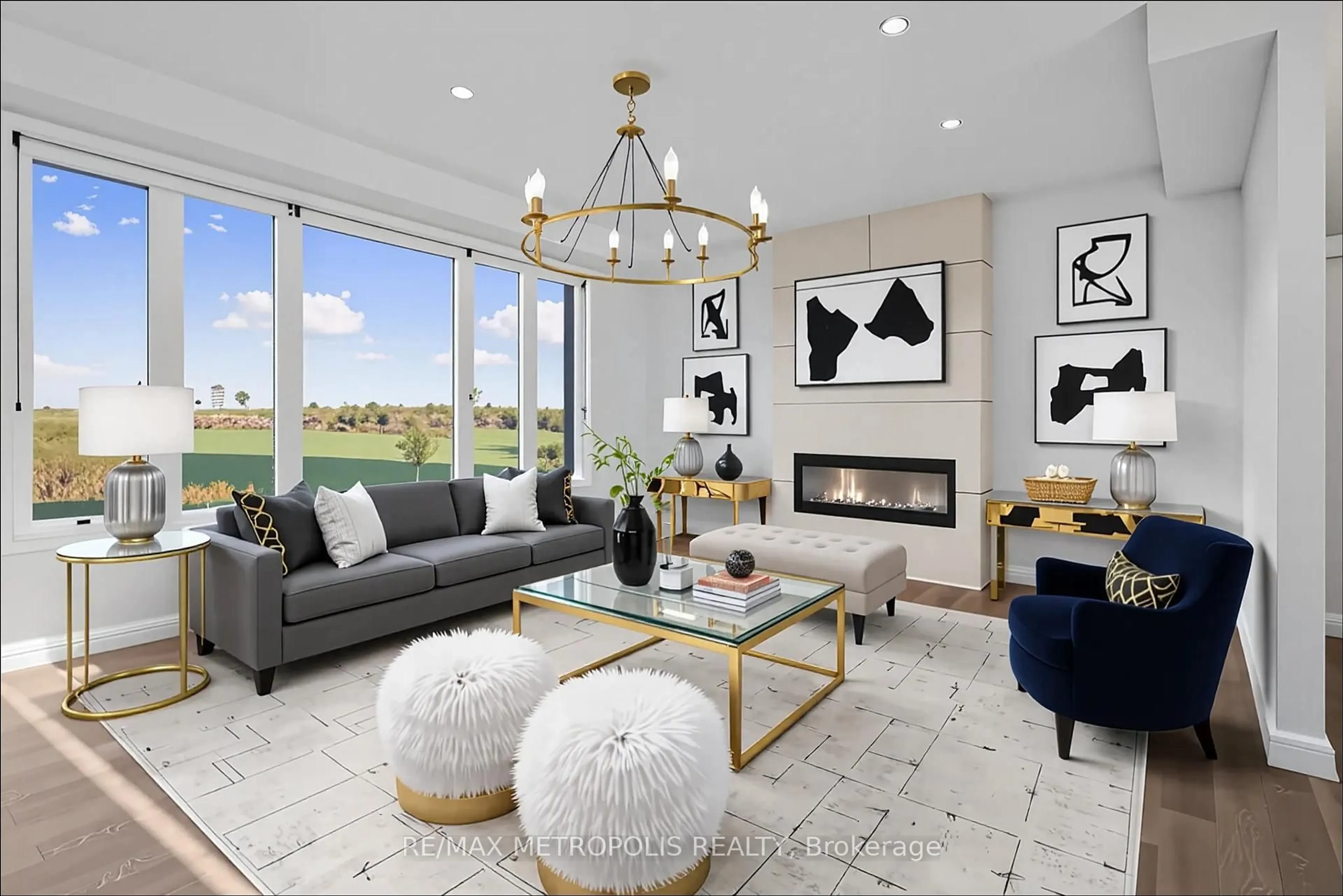 Living room with furniture, unknown for 108 Golden Meadows Dr #35, Otonabee-South Monaghan Ontario K9J 0K8