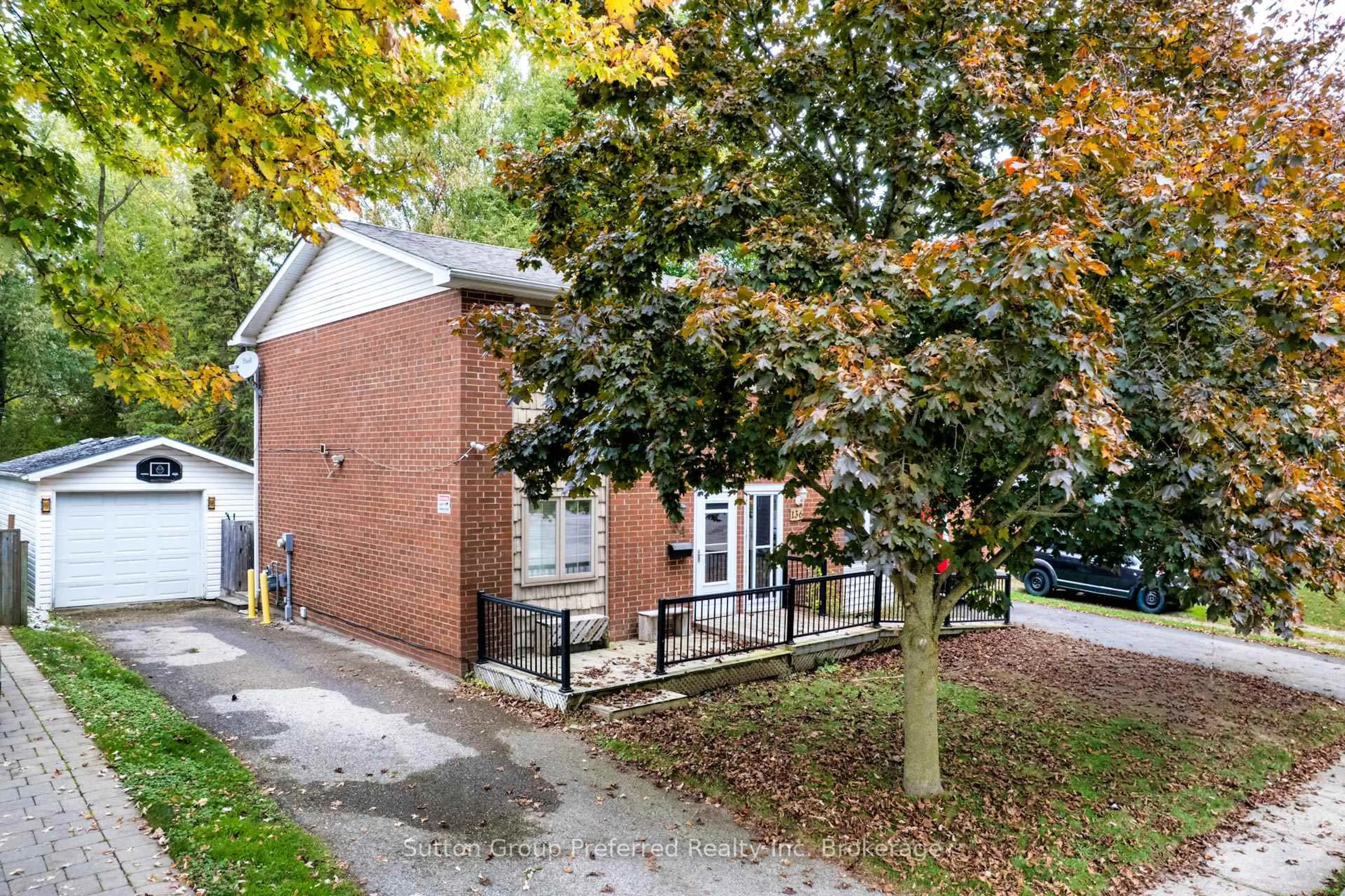 Home with brick exterior material, street for 134 Keats Dr, Woodstock Ontario N4S 8B8